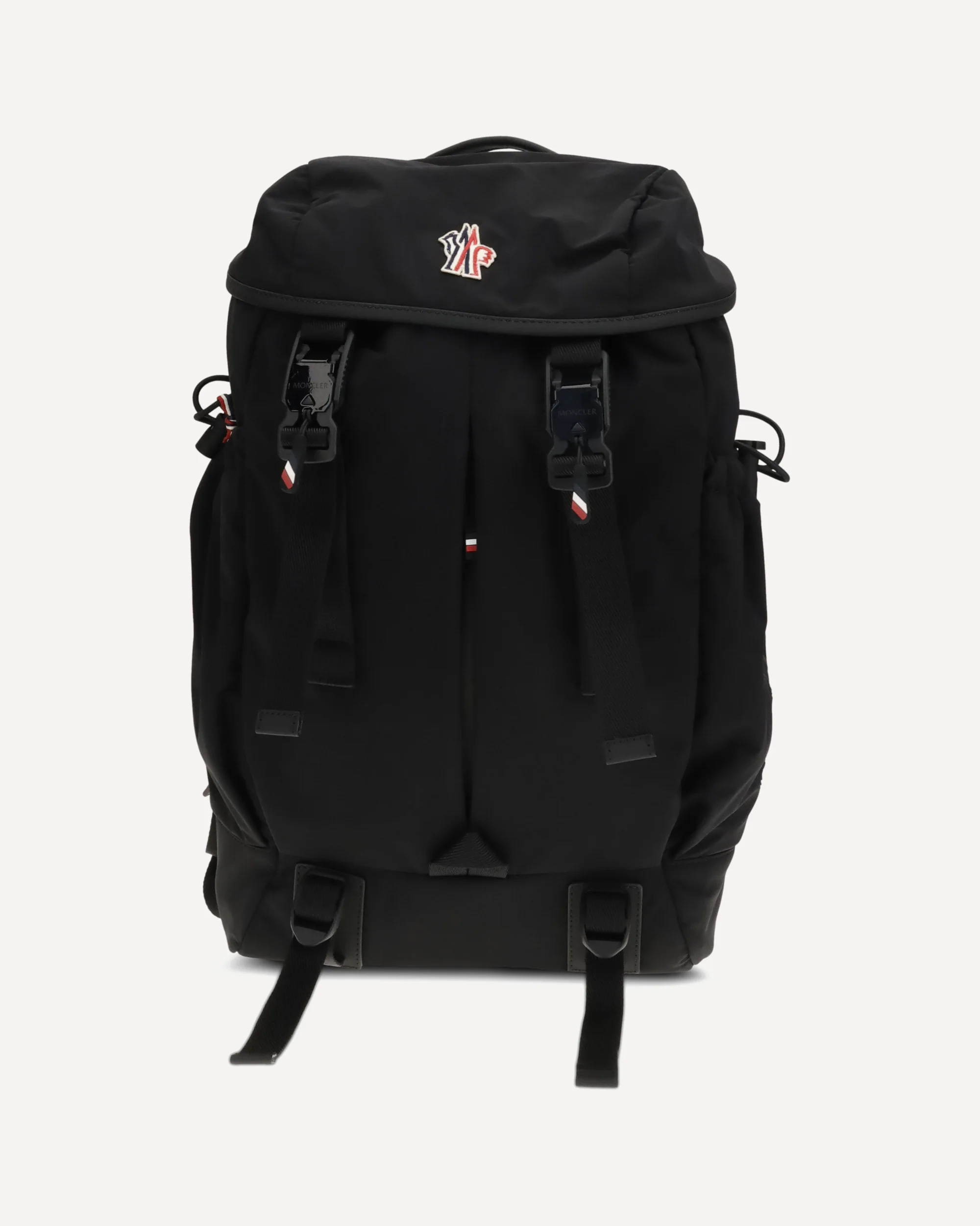 Leather-trimmed Backpack - BLACK | Cheap Luxury Handbags Store,