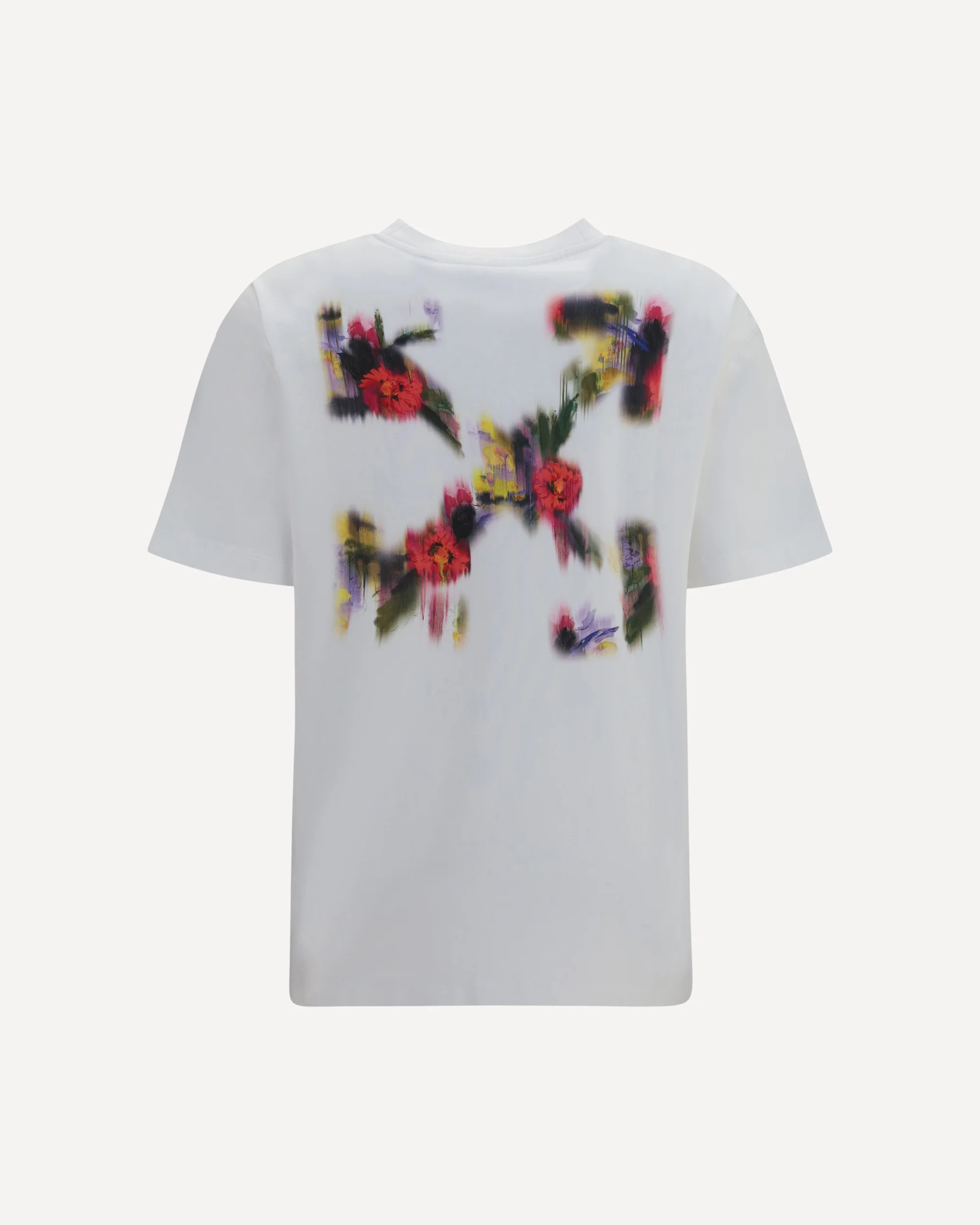 Arrow Flower T-shirt - WHITE | Cheap Luxury Handbags Store,