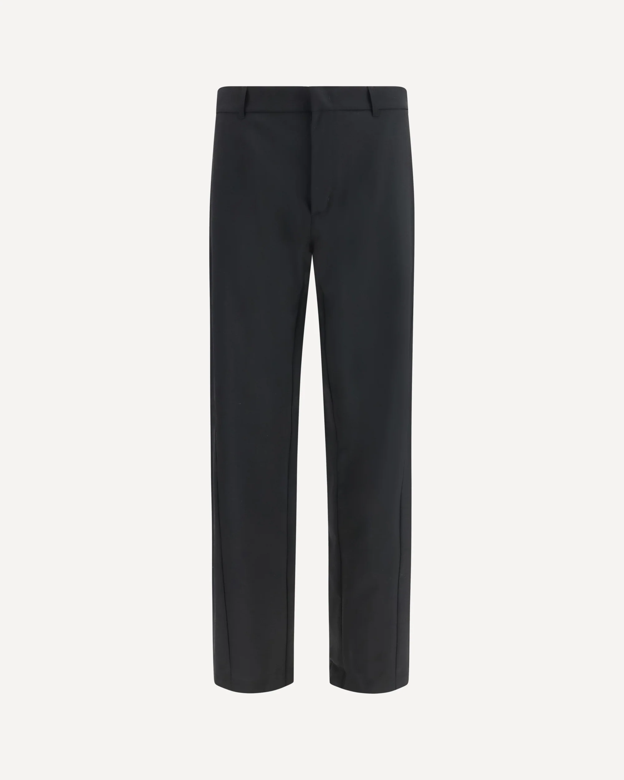 Wool-blend straight-leg Pants - BLACK | Cheap Luxury Handbags Store,