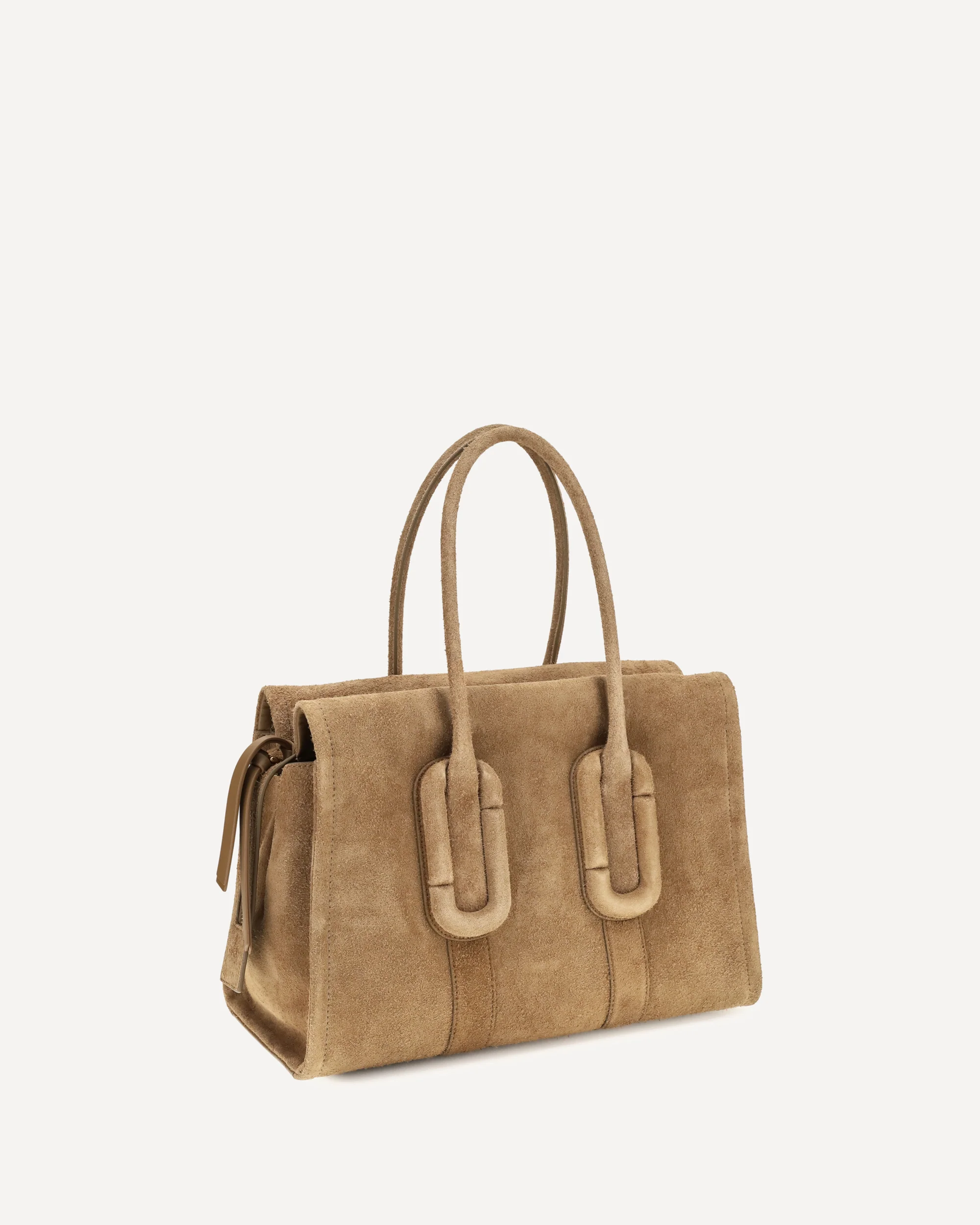 Babe City Tote suede Handbag - BROWN | Cheap Luxury Handbags Store,