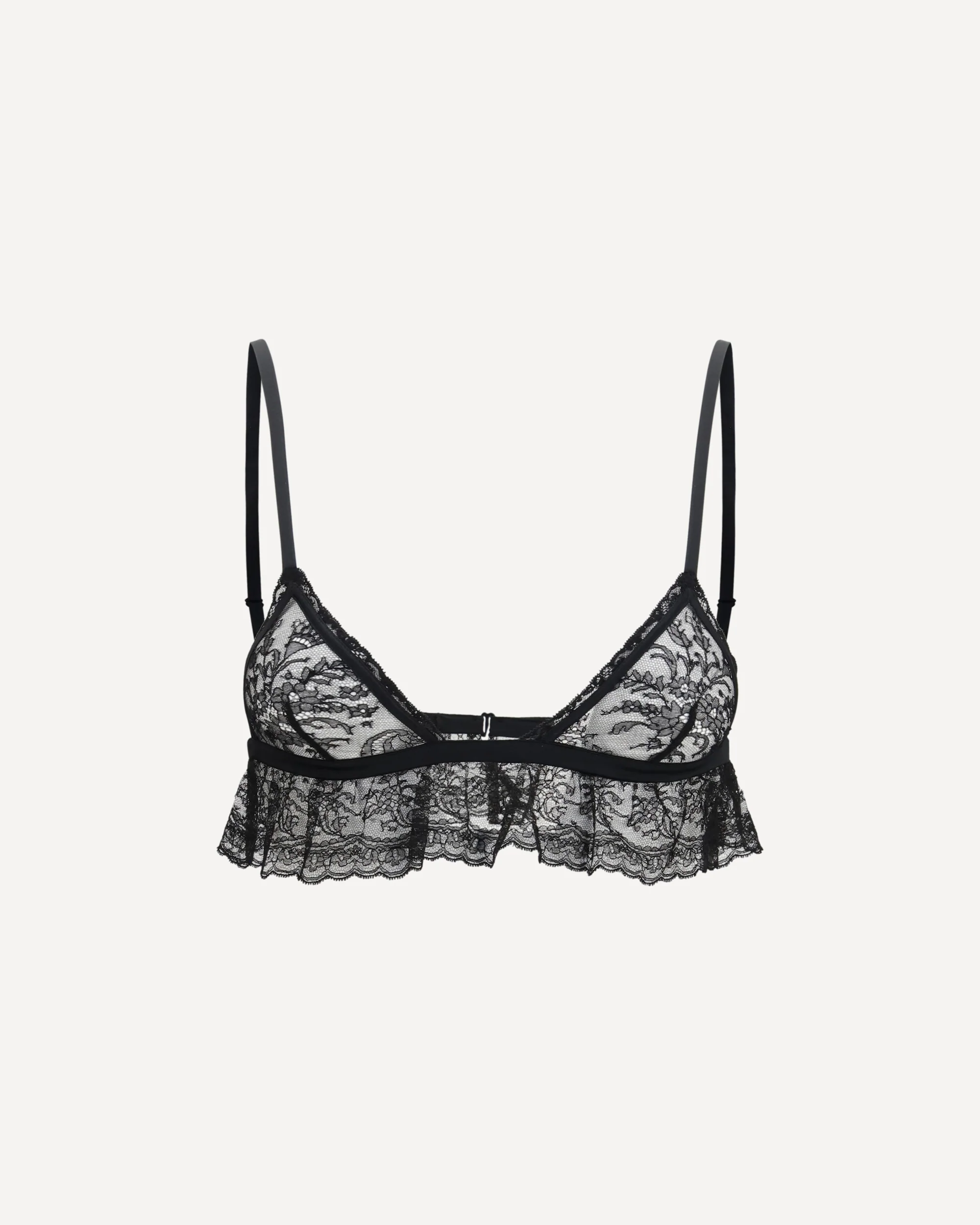 Wireless lace Bra - BLACK | Cheap Luxury Handbags Store,