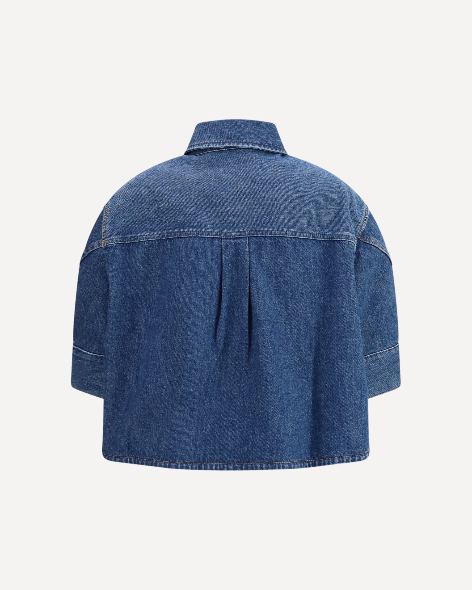Denim Shirt - BLUE | Cheap Luxury Handbags Store,