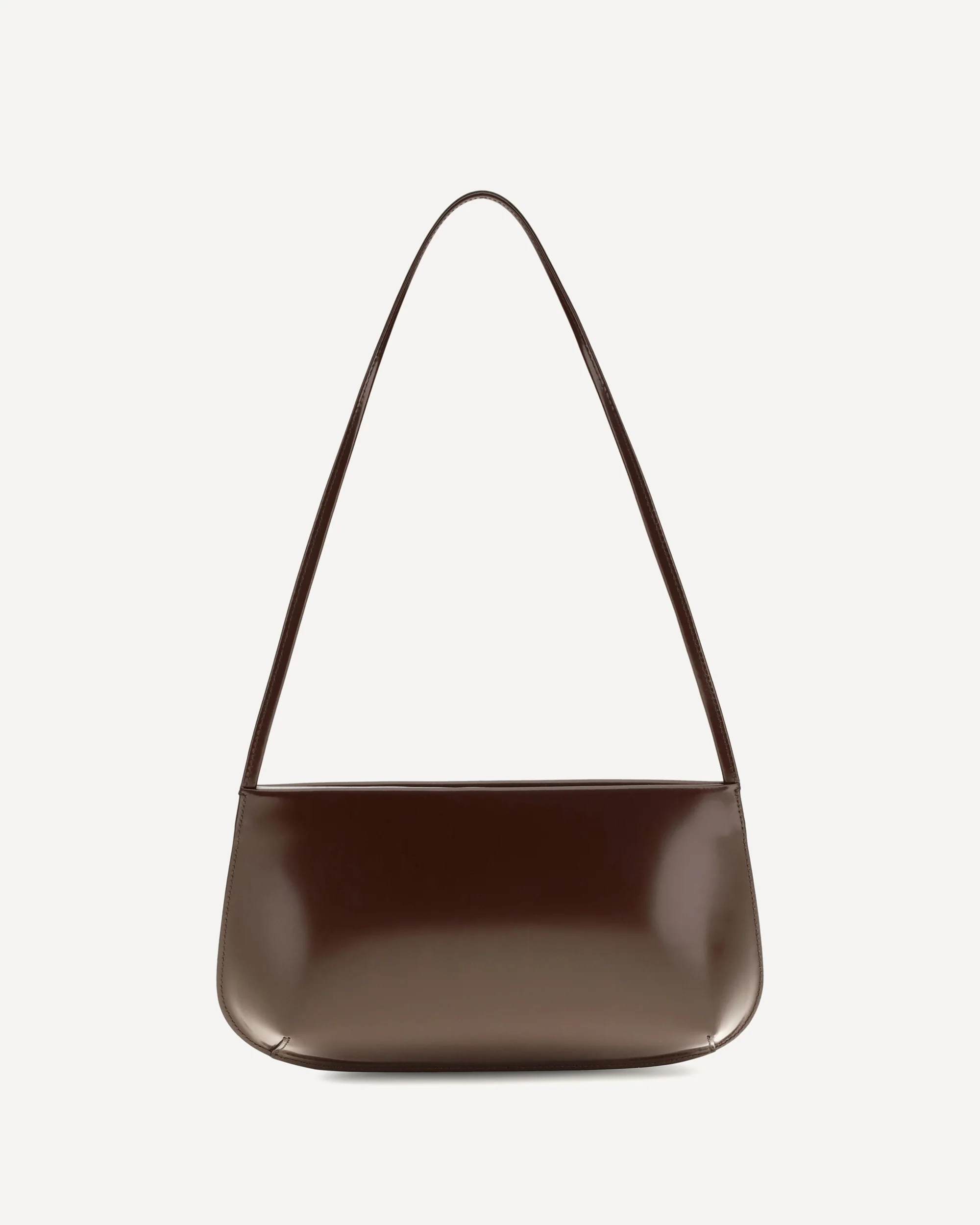 Bra brushed leather Shoulder Bag - BROWN | Cheap Luxury Handbags Store,