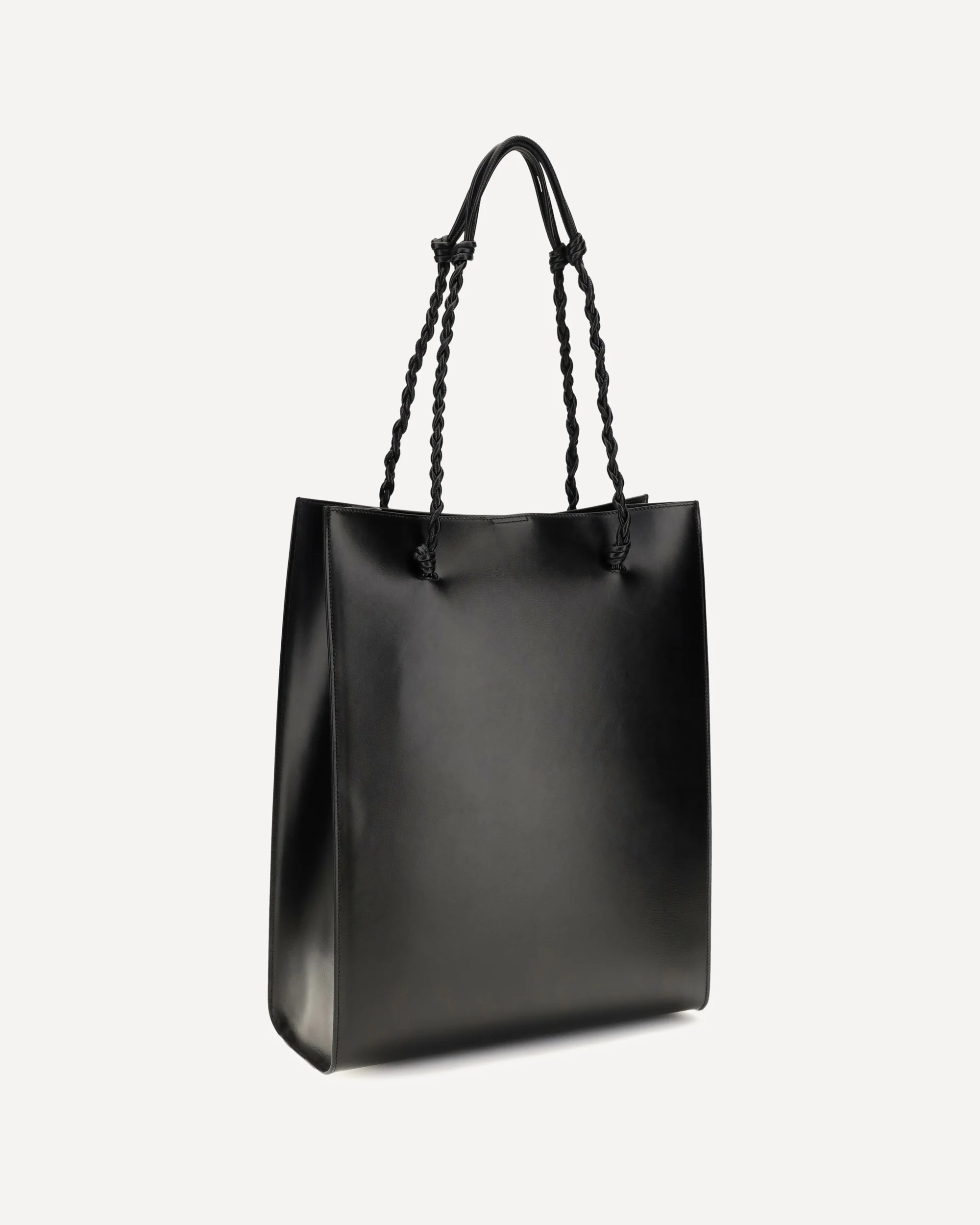 Tangle leather Tote Bag - BLACK | Cheap Luxury Handbags Store,