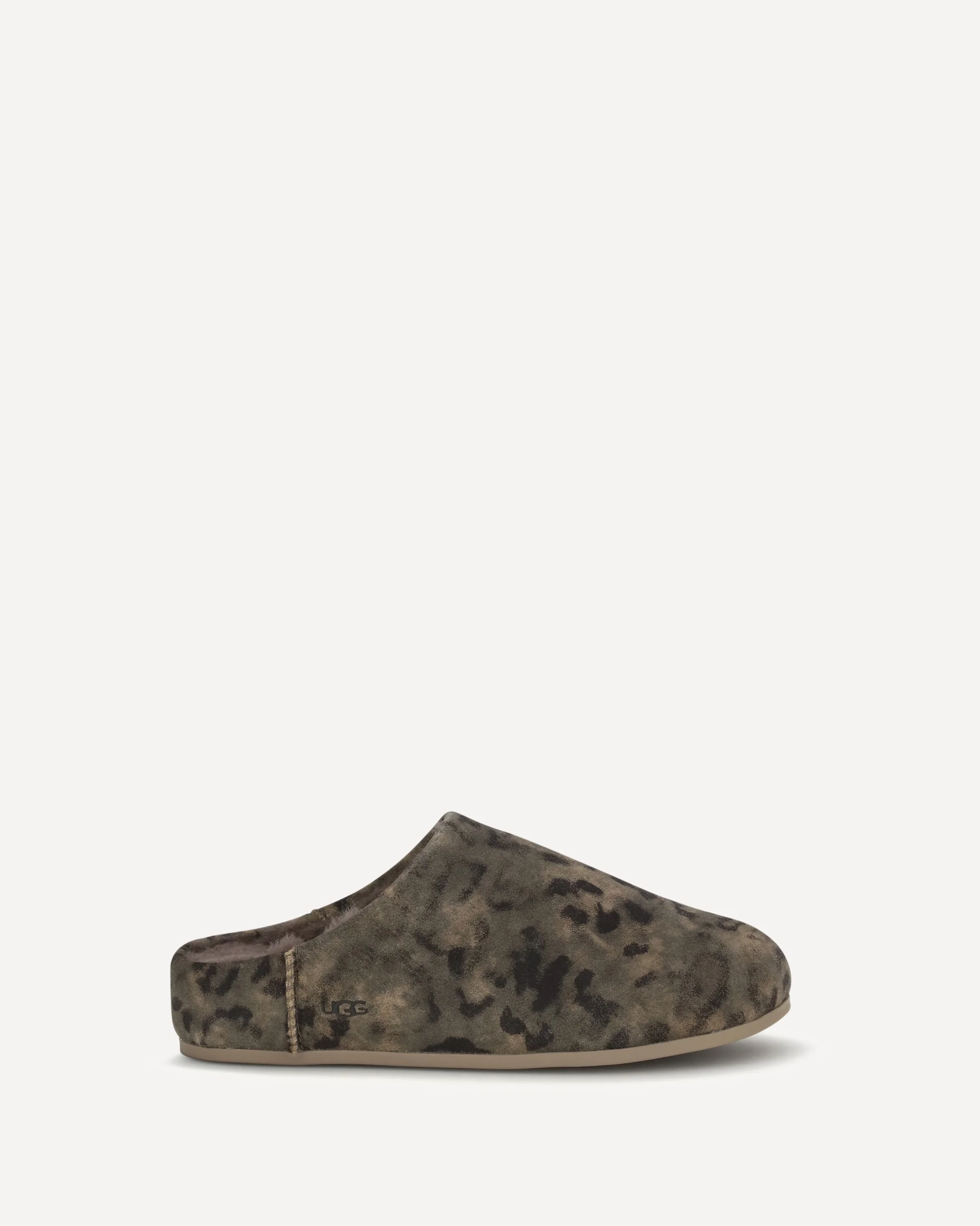 Elea Spotted Slip-on Mules - BROWN | Cheap Luxury Handbags Store,