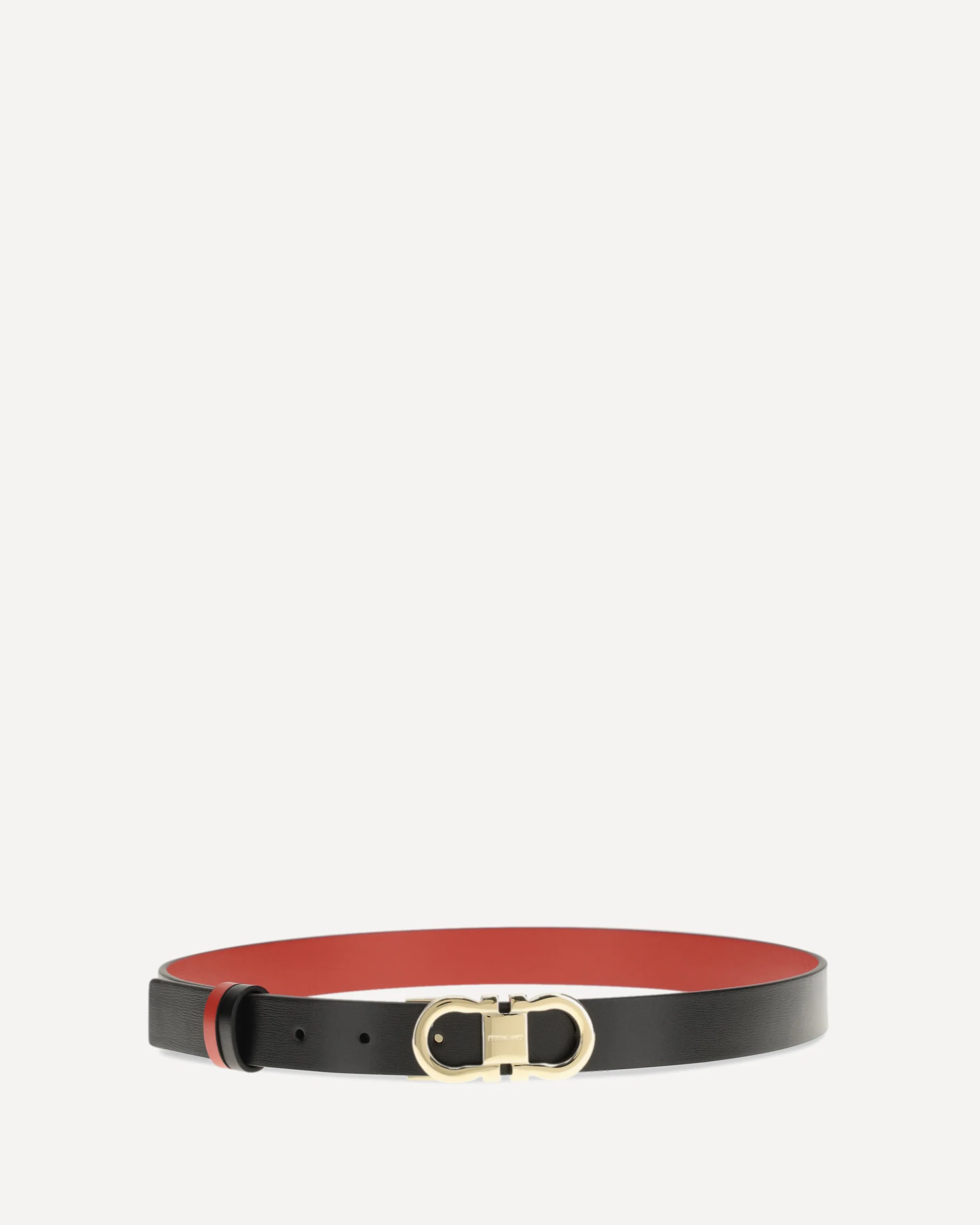 Adjustable and reversible Gancini Belt - BLACK | Cheap Luxury Handbags Store,