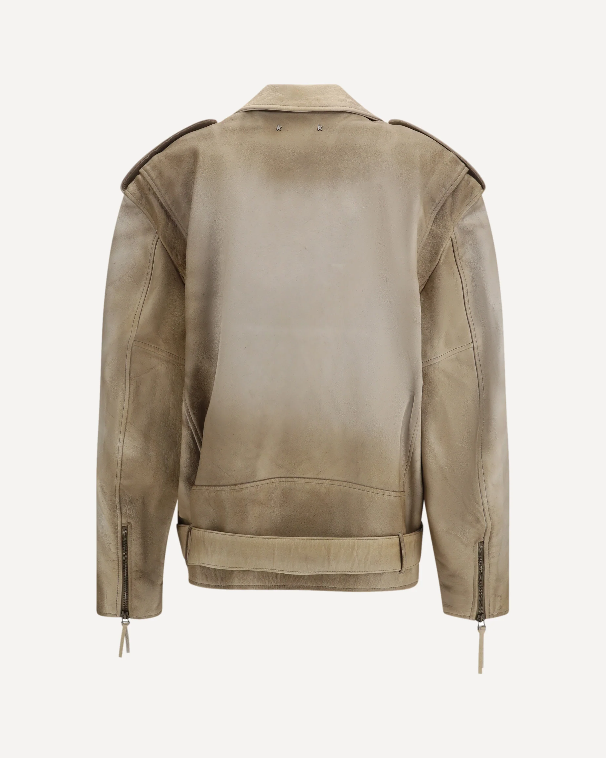 Journey leather Jacket - BEIGE | Cheap Luxury Handbags Store,