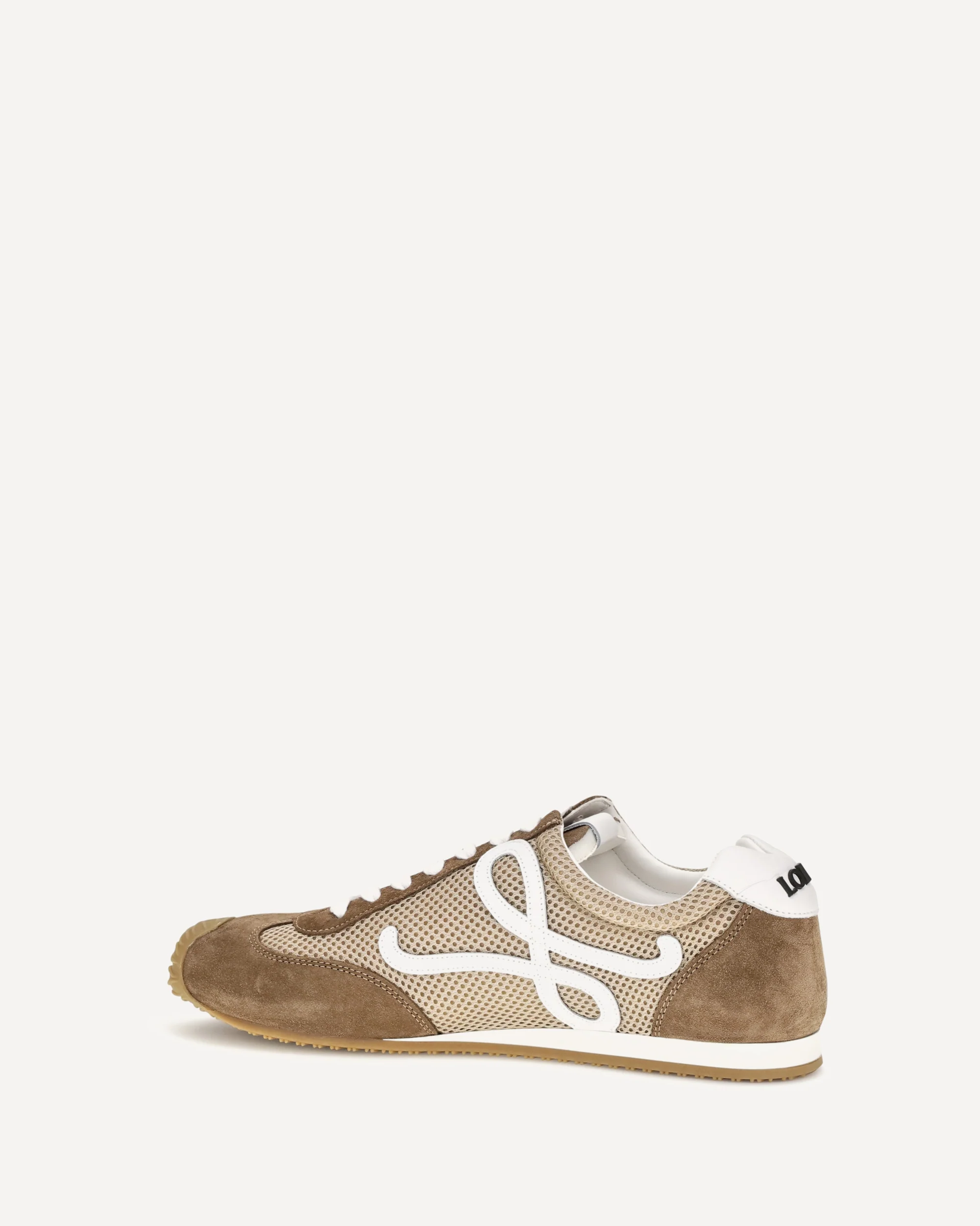 Ballet Runner 2.0 suede and mesh Sneakers - BEIGE | Cheap Luxury Handbags Store,