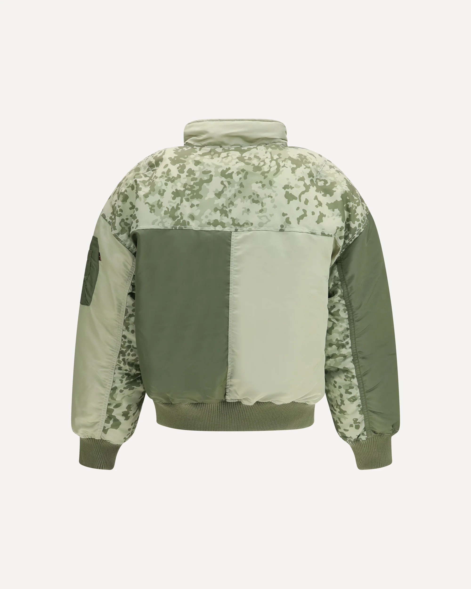 N-2B Colorblock MOD Bomber Jacket - GREEN | Cheap Luxury Handbags Store,