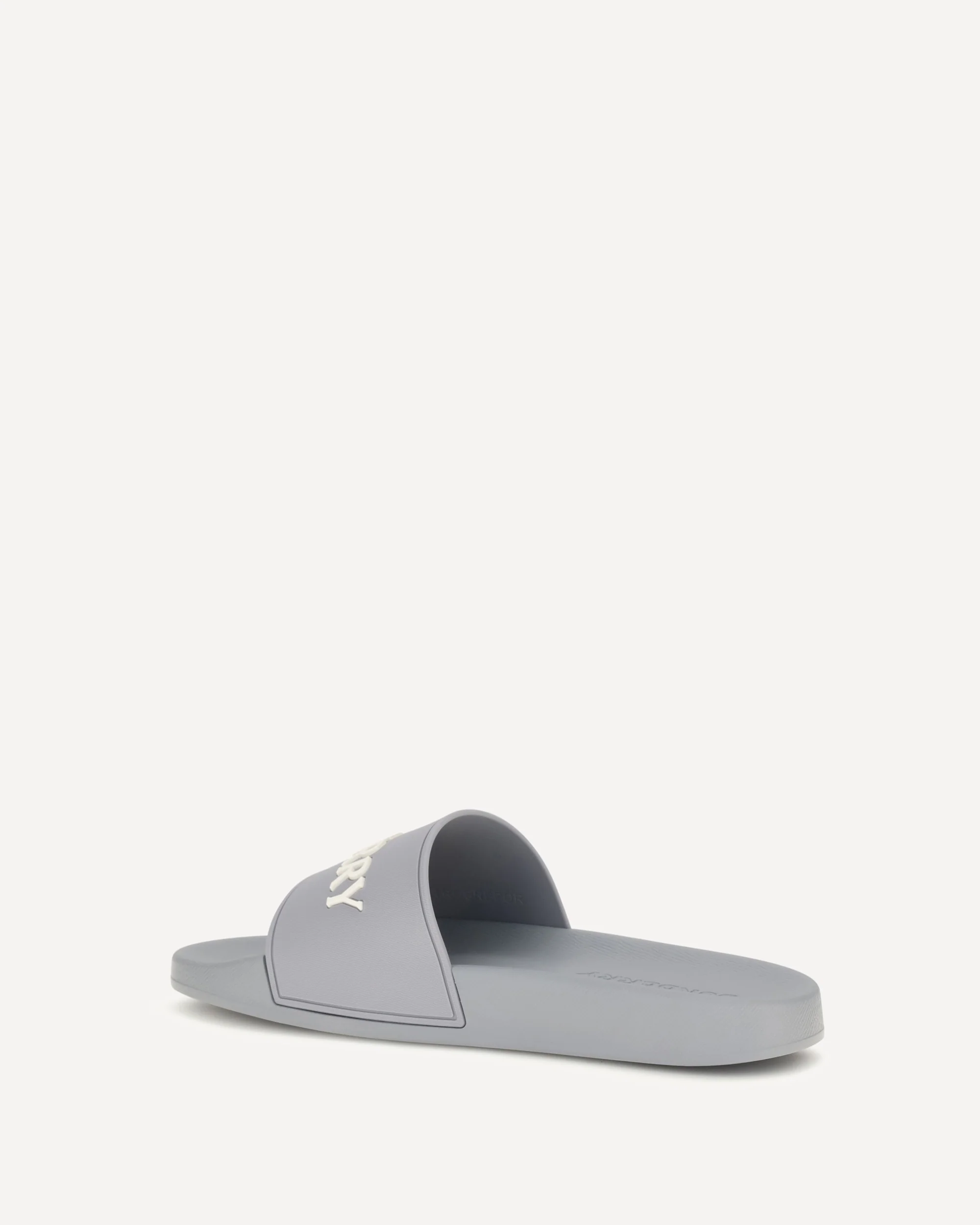 Logo Slides - GREY | Cheap Luxury Handbags Store,