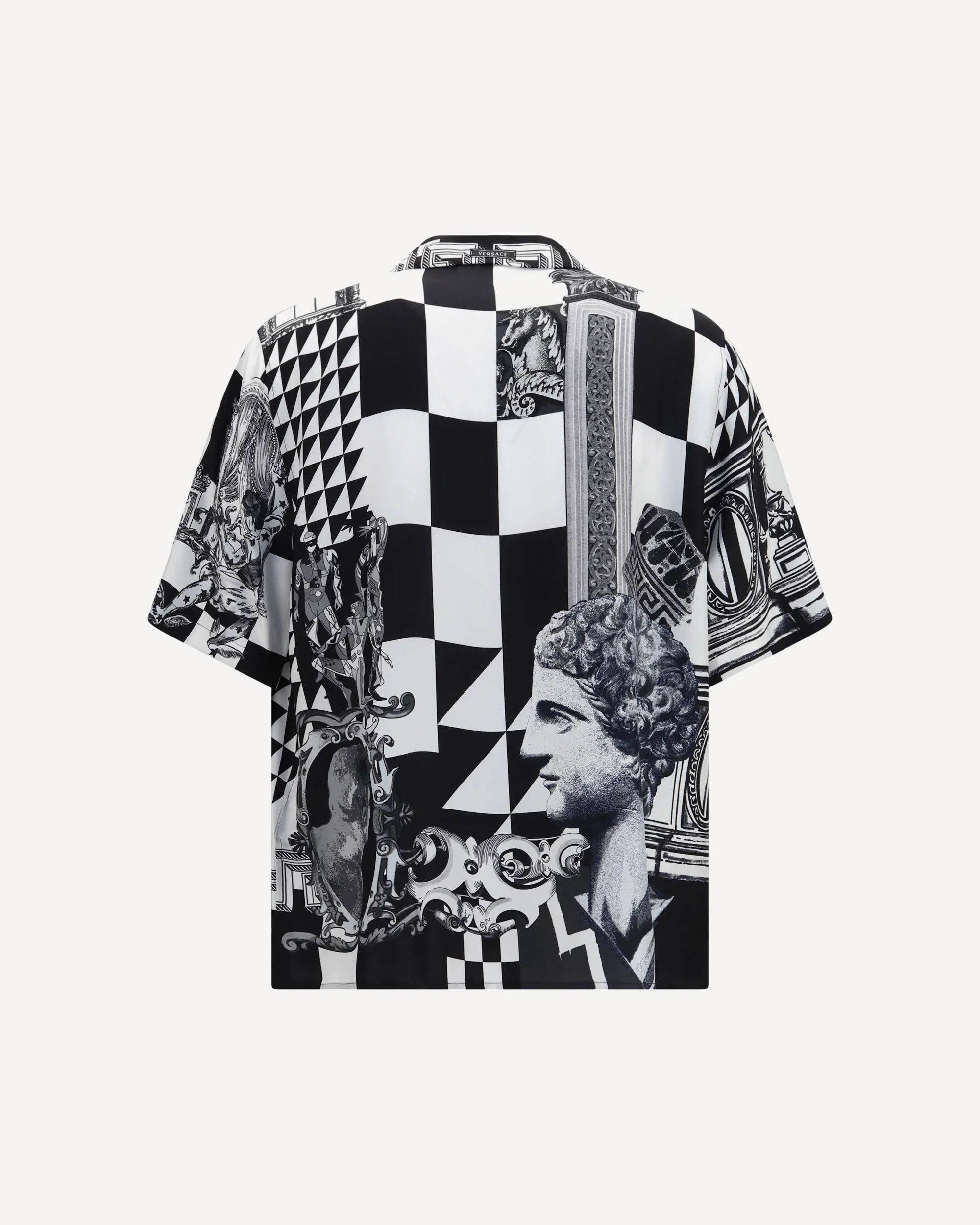 Printed silk twill Shirt - BLACK | Cheap Luxury Handbags Store,