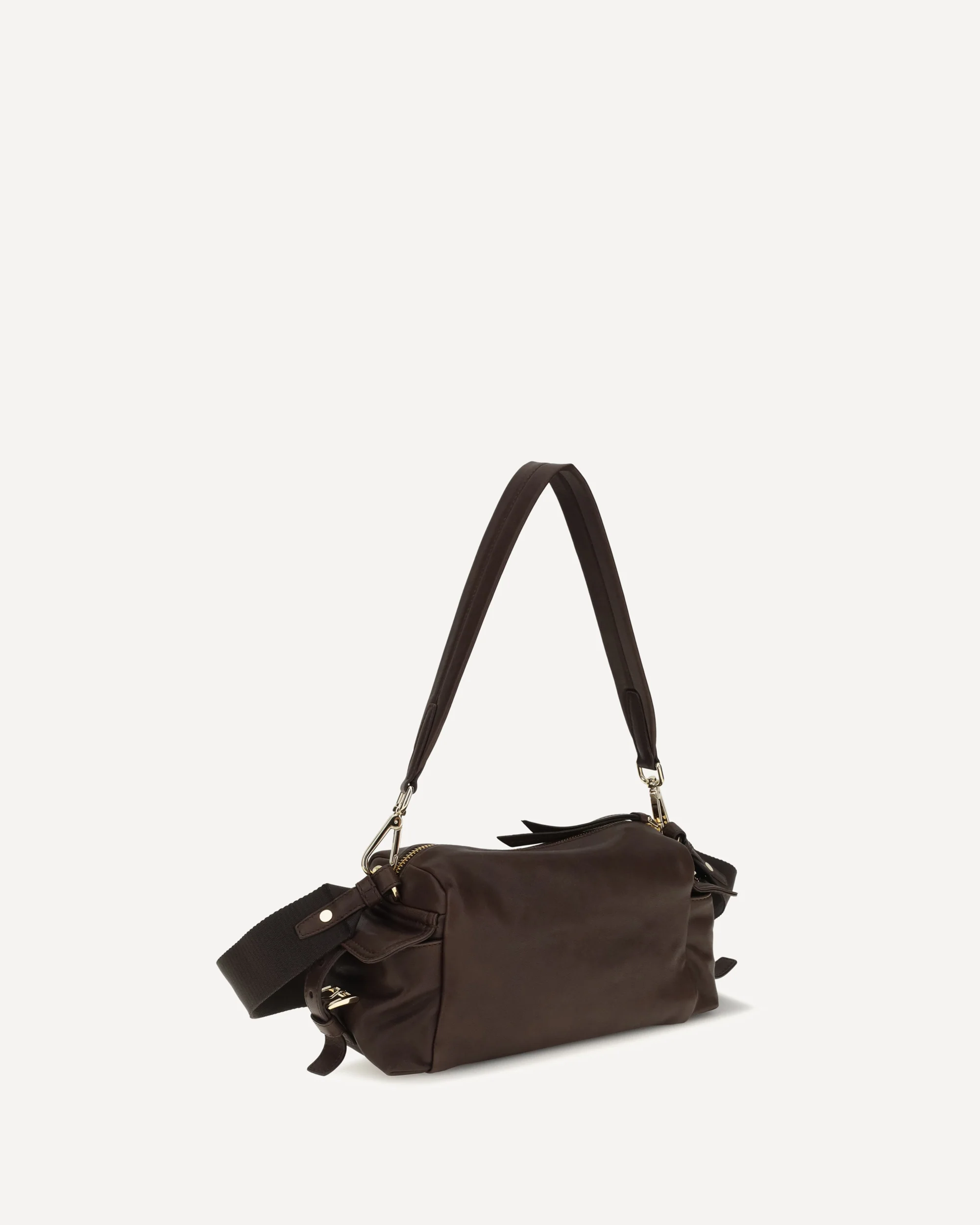 Small Explore Shoulder Bag in nappa leather - BROWN | Cheap Luxury Handbags Store,