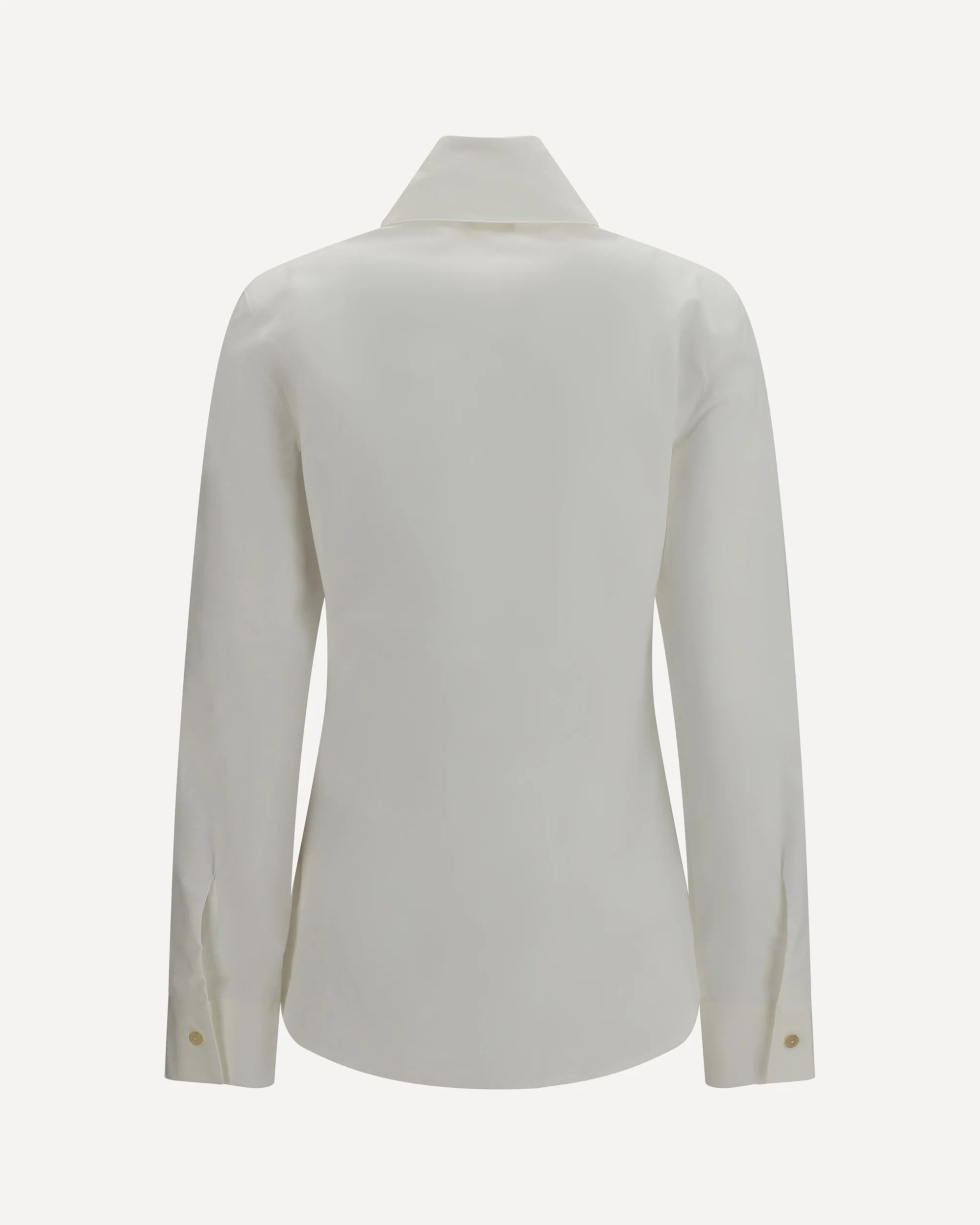 Ivy high-neck Shirt - WHITE | Cheap Luxury Handbags Store,