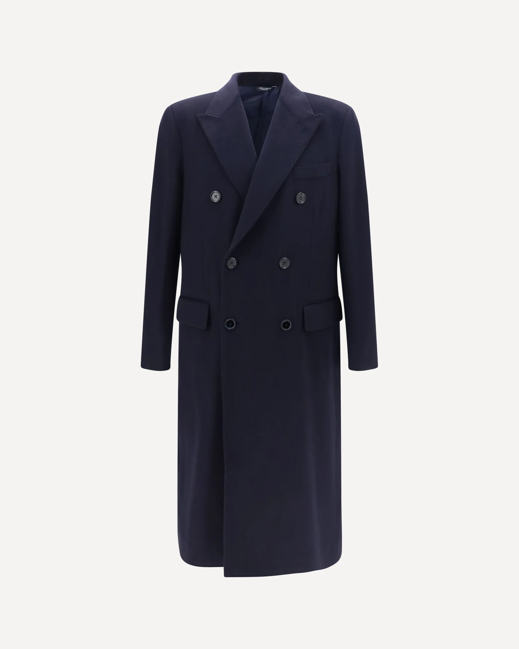 Double-breasted wool Coat - BLUE | Cheap Luxury Handbags Store,