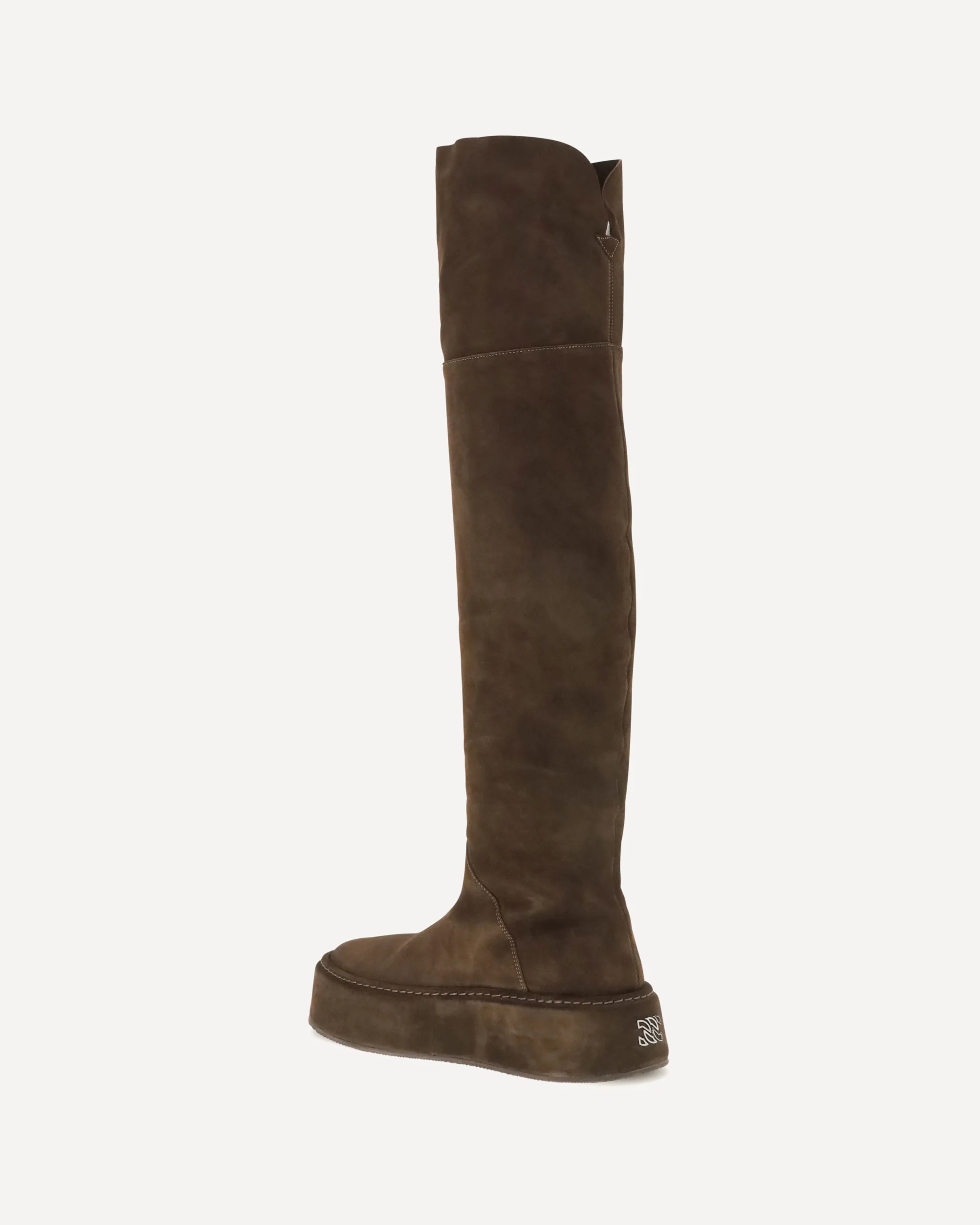 Suede knee-high Boots - BROWN | Cheap Luxury Handbags Store,