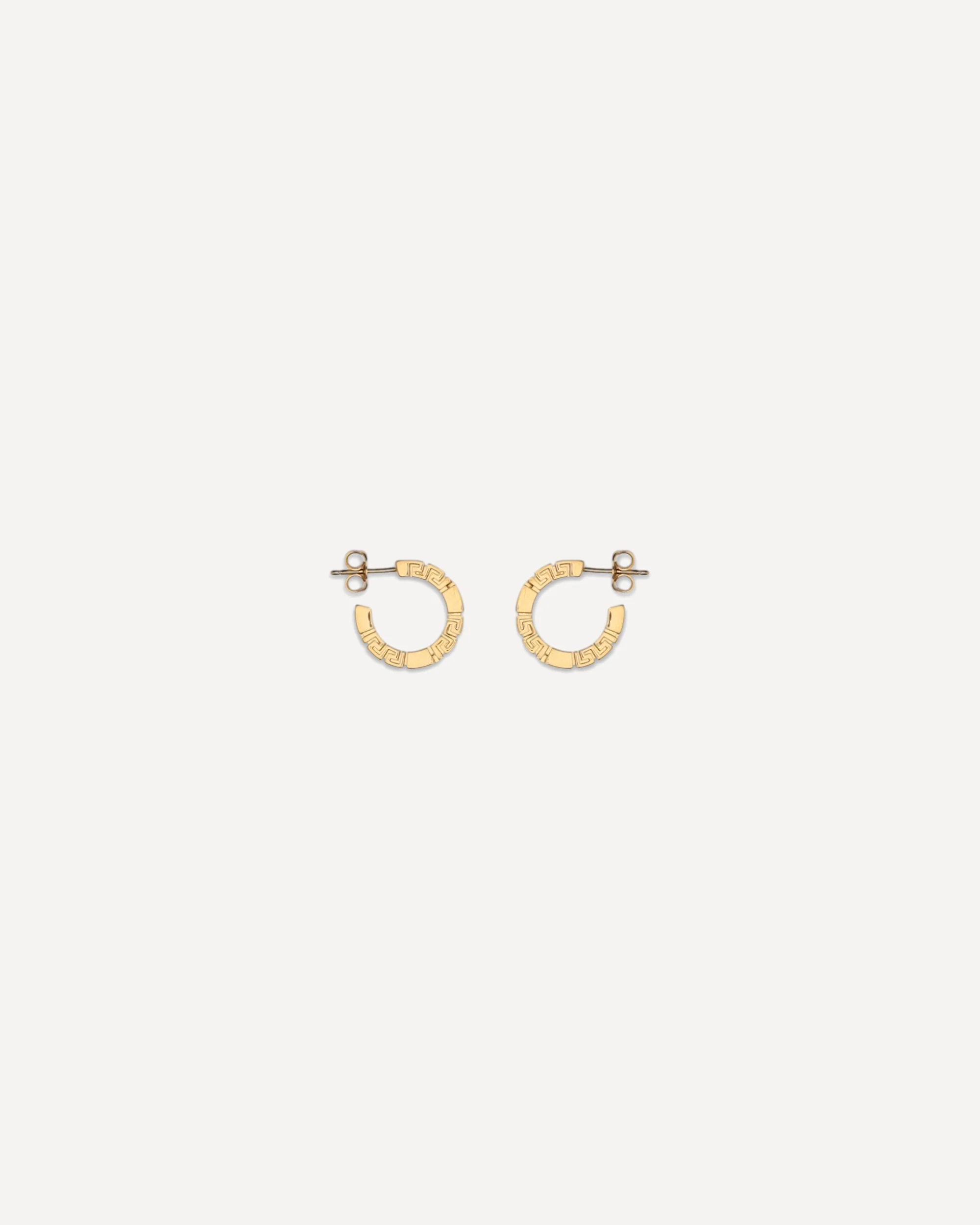 Greca motif Earrings - GOLD | Cheap Luxury Handbags Store,