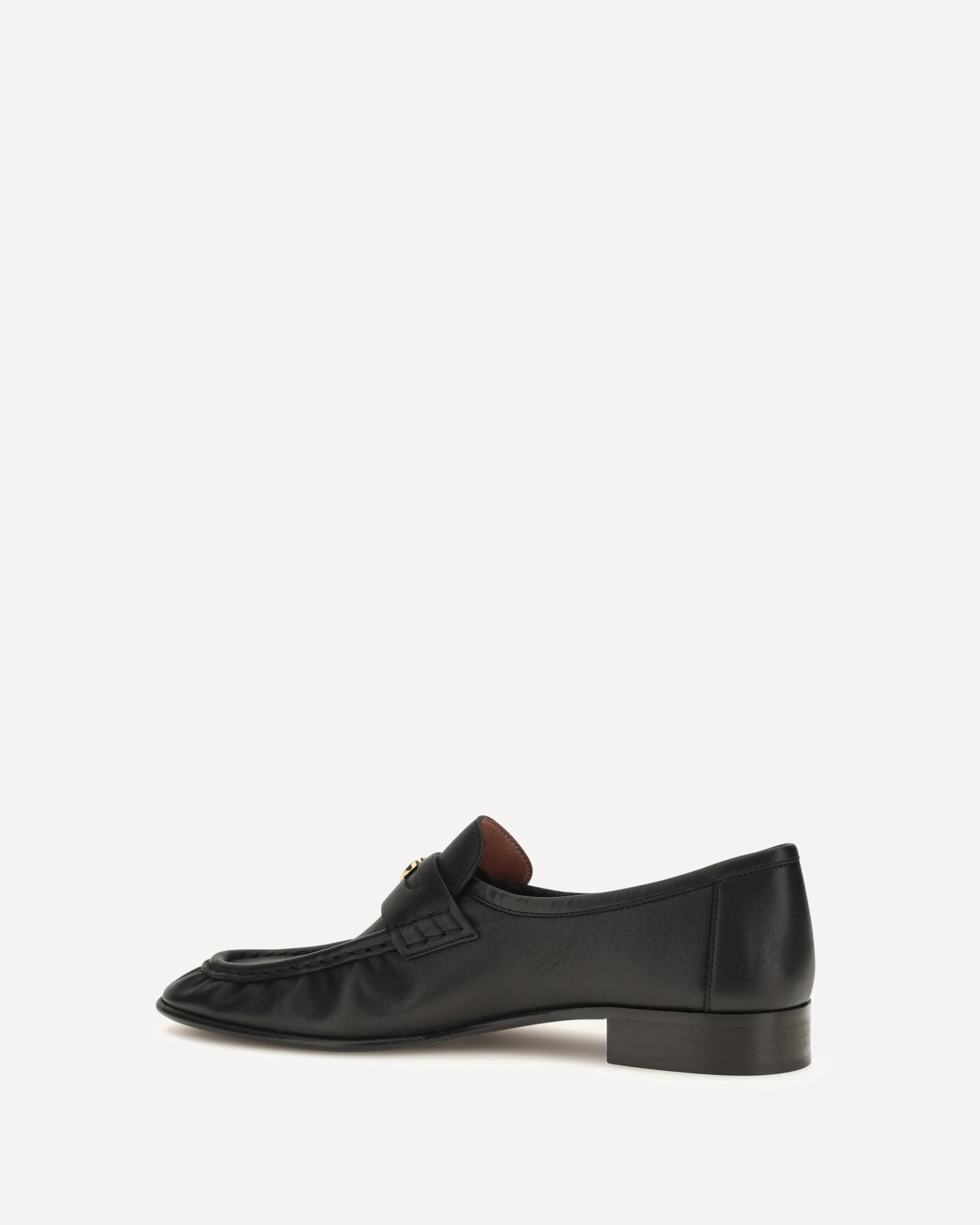 Letti leather Loafers - BLACK | Cheap Luxury Handbags Store,