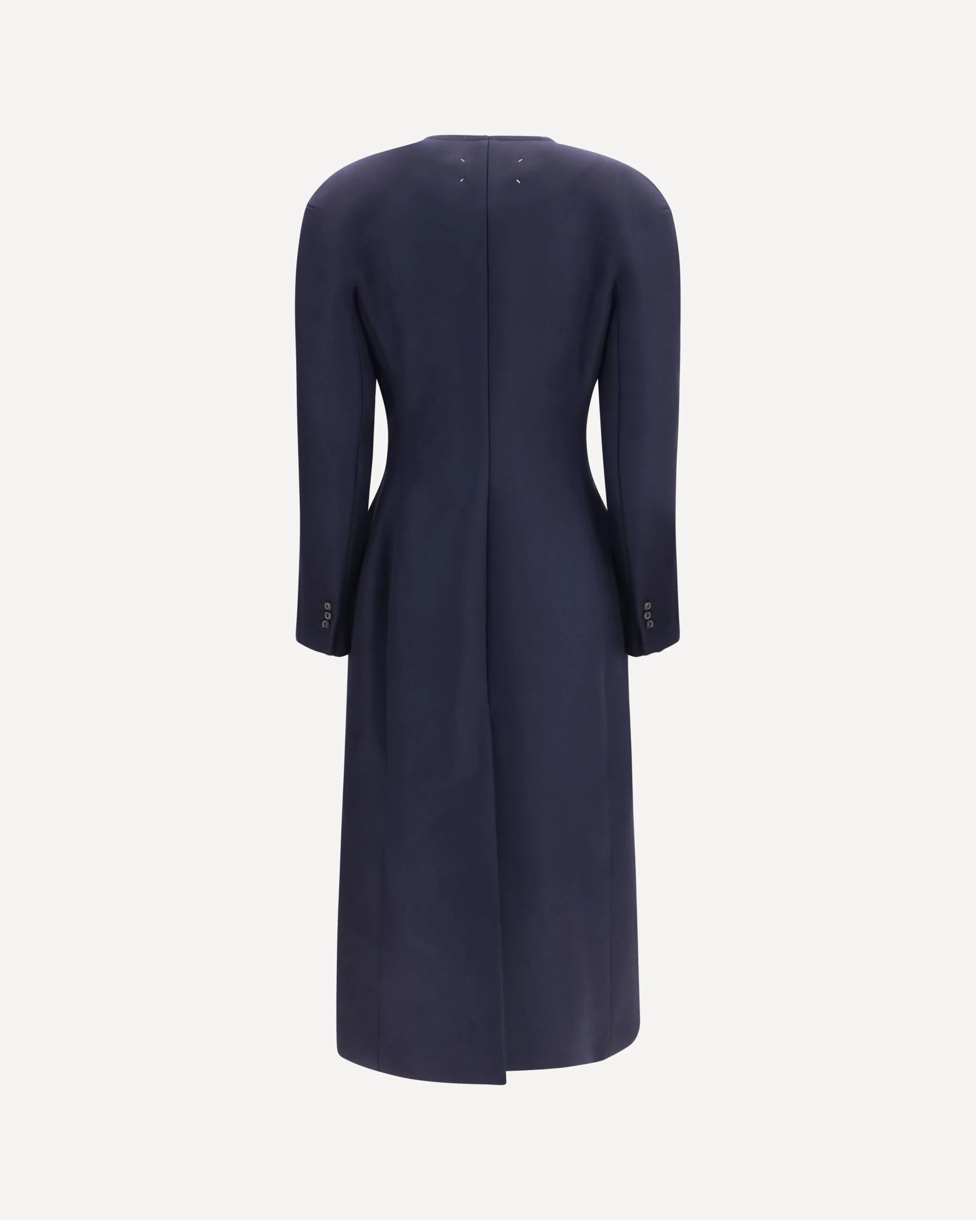 Long virgin wool Coat - BLUE | Cheap Luxury Handbags Store,