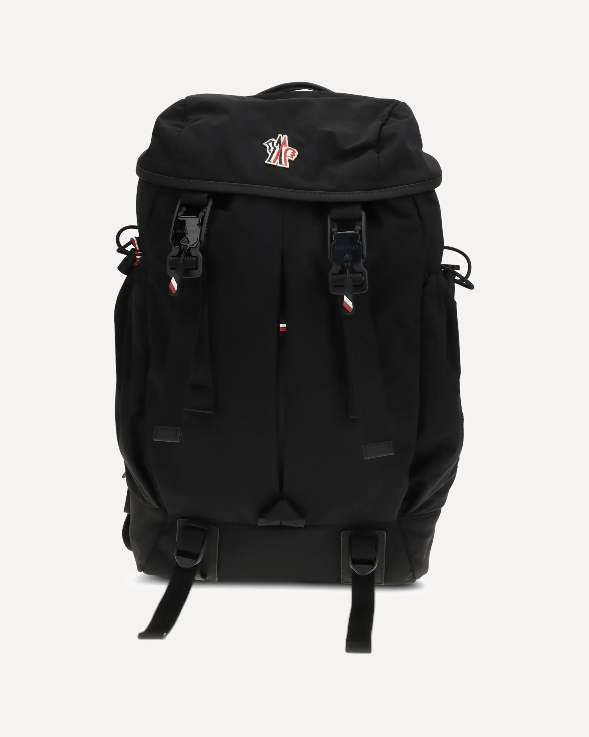 Leather-trimmed Backpack - BLACK | Cheap Luxury Handbags Store,