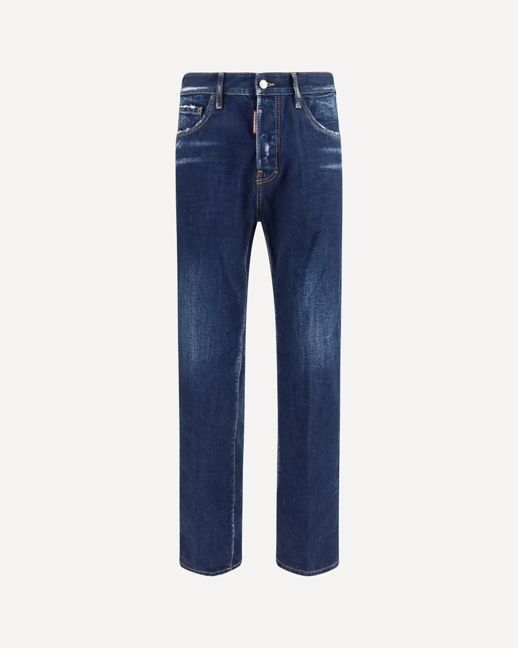 Straight leg denim Jeans - BLUE | Cheap Luxury Handbags Store,