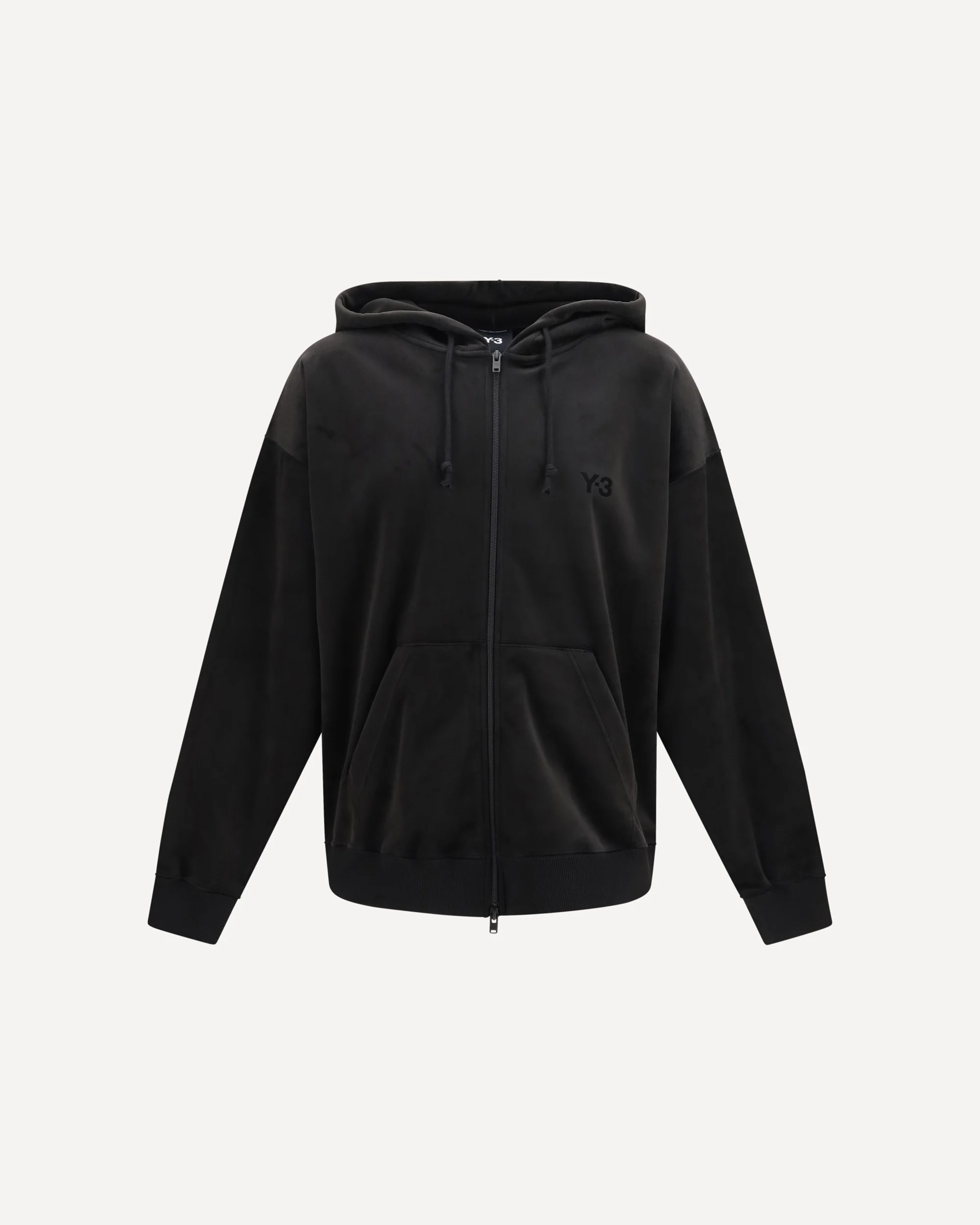 corduroy Zip-Up Hoodie - BLACK | Cheap Luxury Handbags Store,
