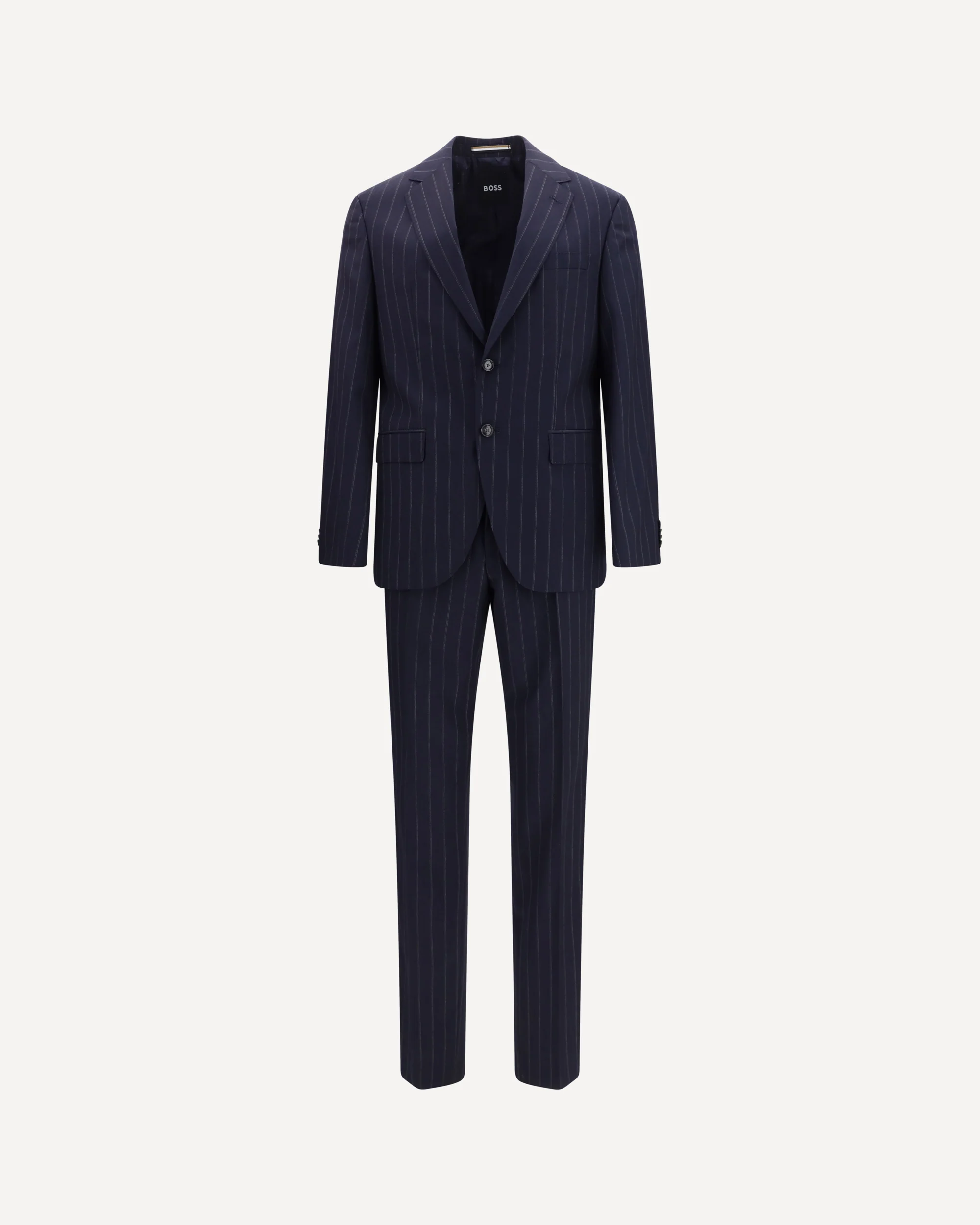 Striped virgin wool Suit - BLUE | Cheap Luxury Handbags Store,