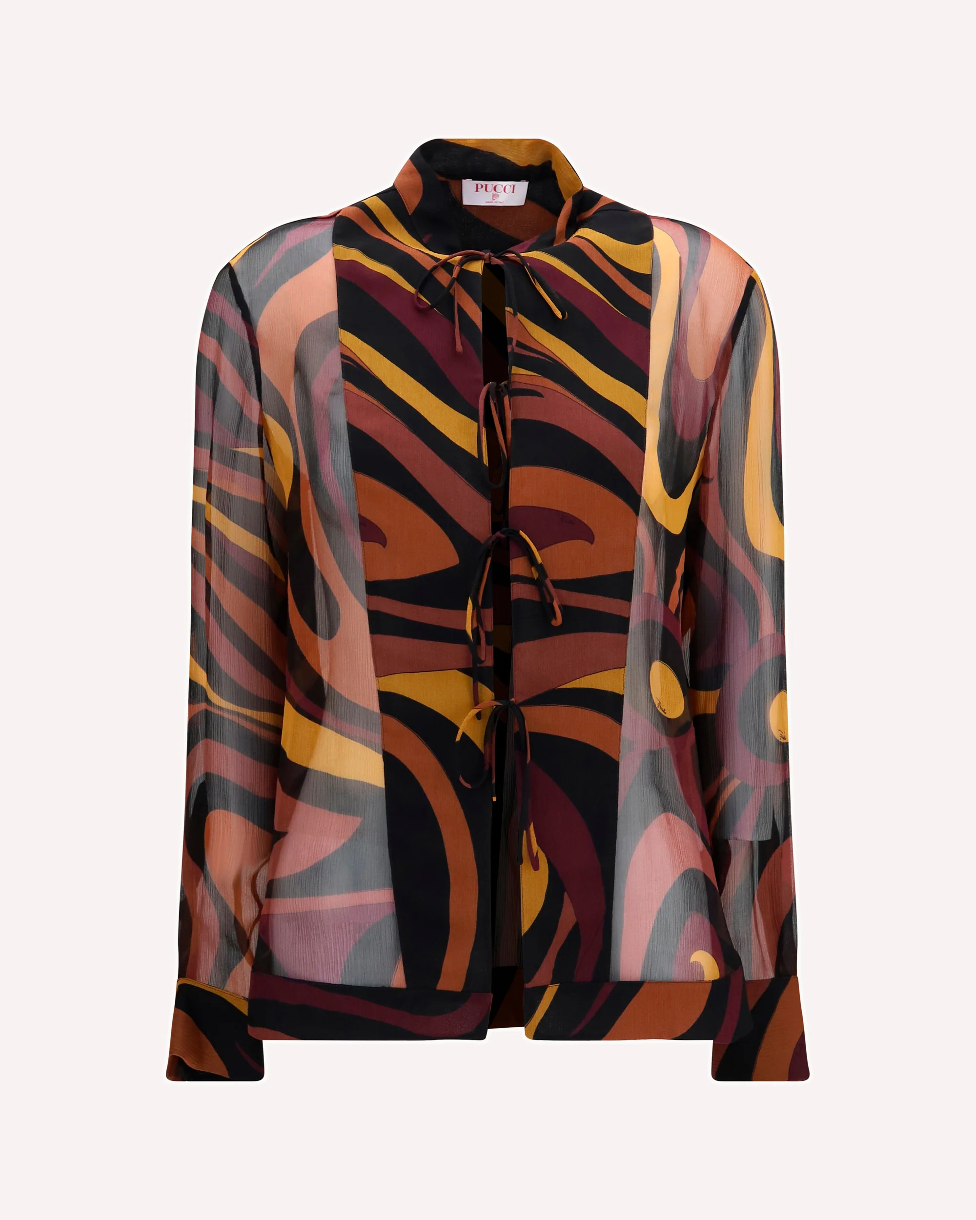 Creponne Shirt in Marmo print - MULTICOLOUR | Cheap Luxury Handbags Store,