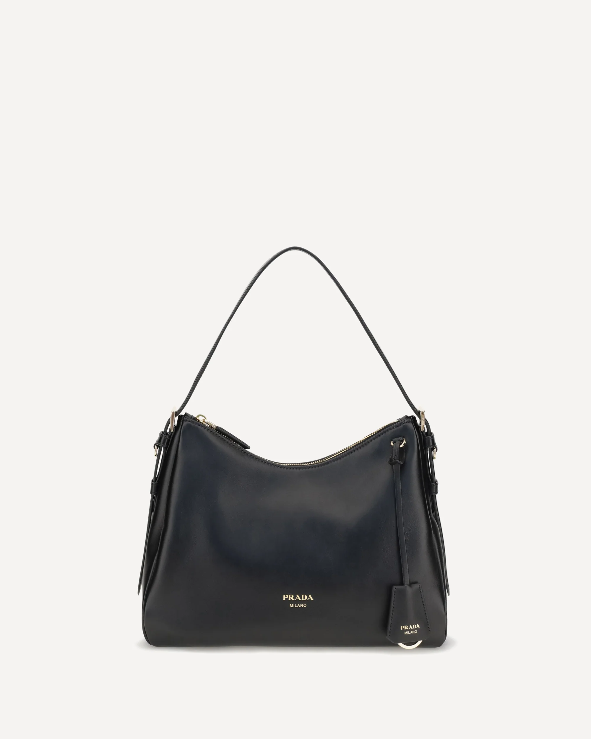Shoulder Bag in leather - BLACK | Cheap Luxury Handbags Store,