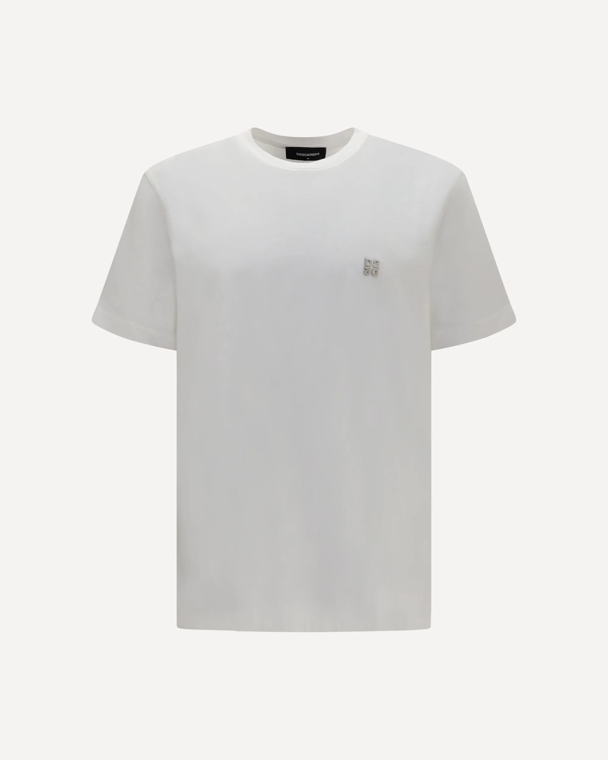 Metal D2 cotton T-shirt - WHITE | Cheap Luxury Handbags Store,