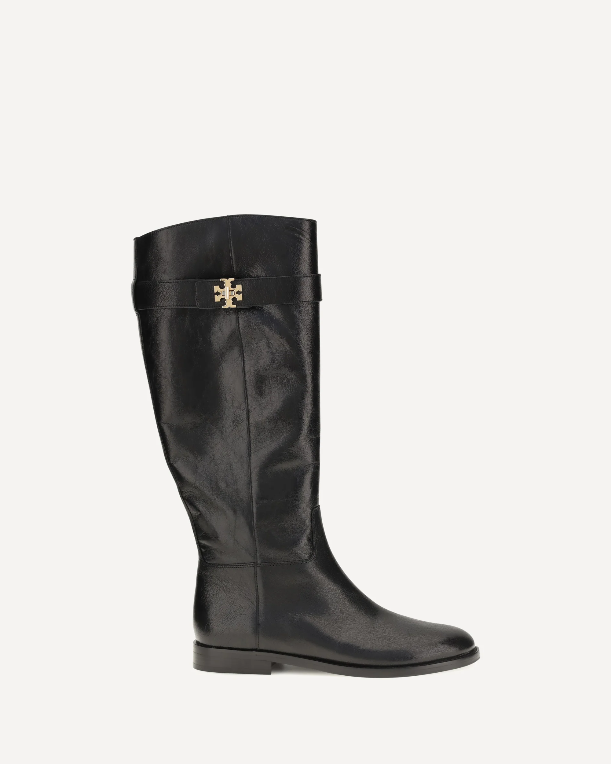T Lock Riding Boots - BLACK | Cheap Luxury Handbags Store,