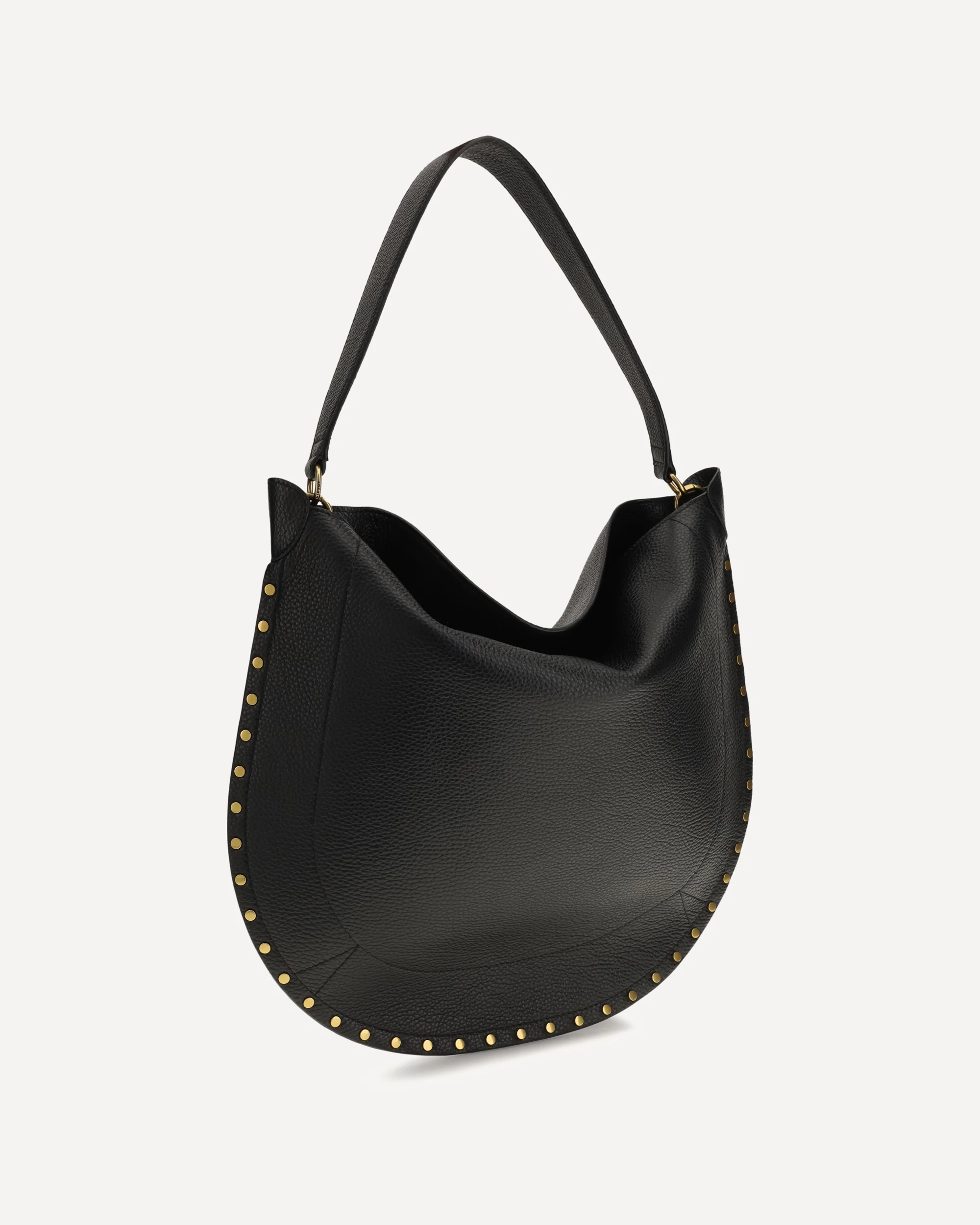 Oskan Hobo Shoulder Bag - BLACK | Cheap Luxury Handbags Store,