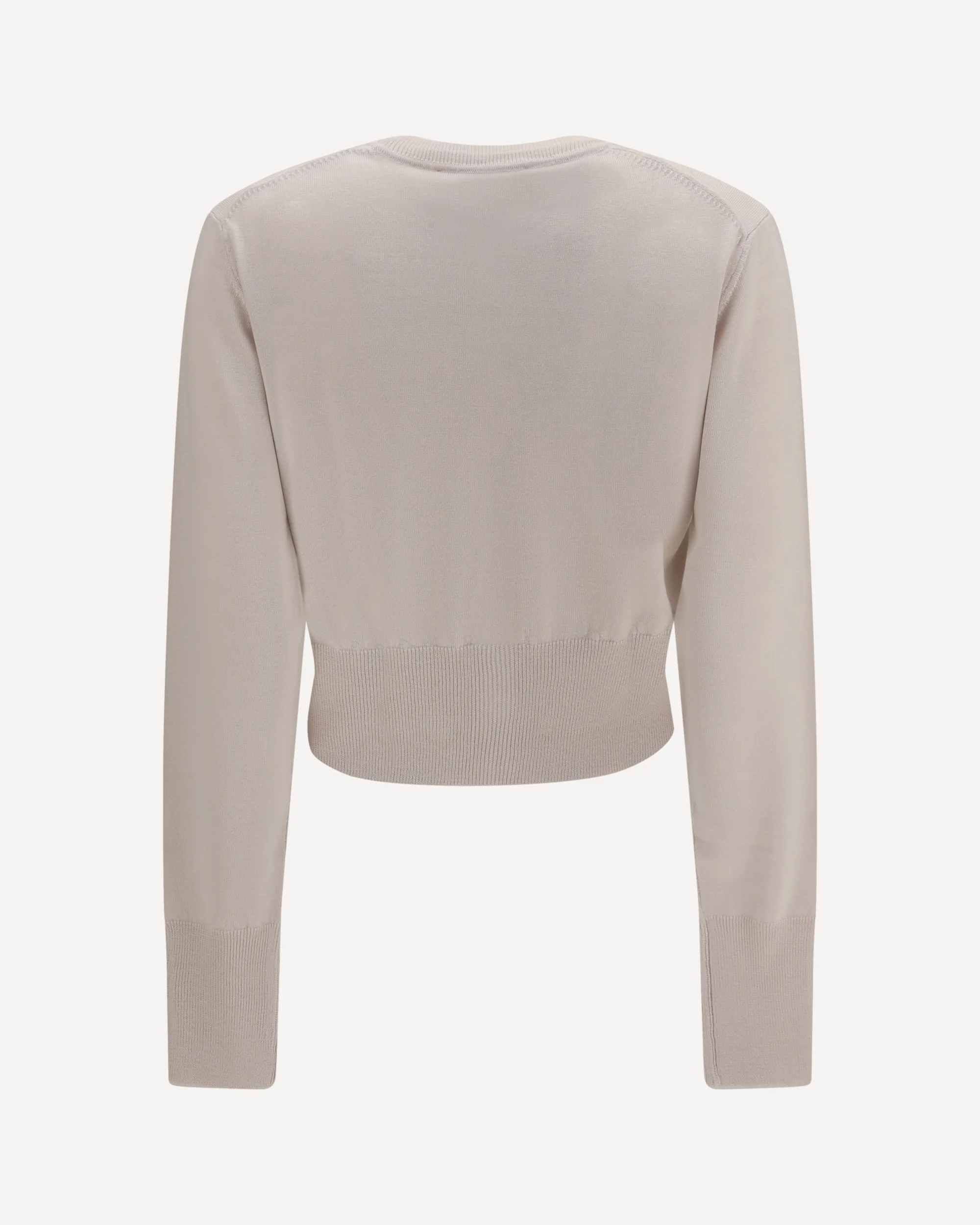 Bea cropped wool Cardigan - CREAM | Cheap Luxury Handbags Store,