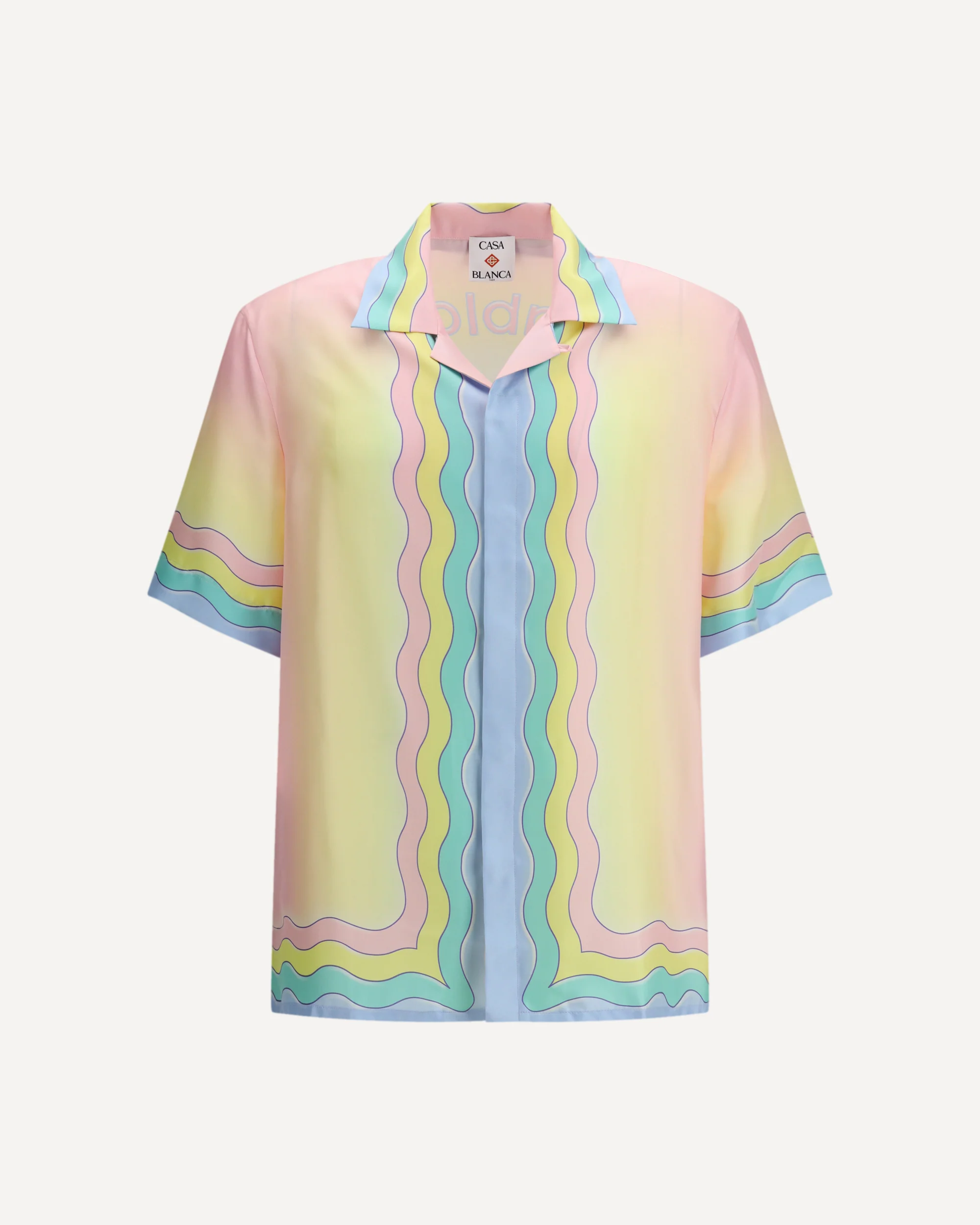 All-over monogram jacquard pattern polo Shirt - MULTICOLOUR | Cheap Luxury Handbags Store,
