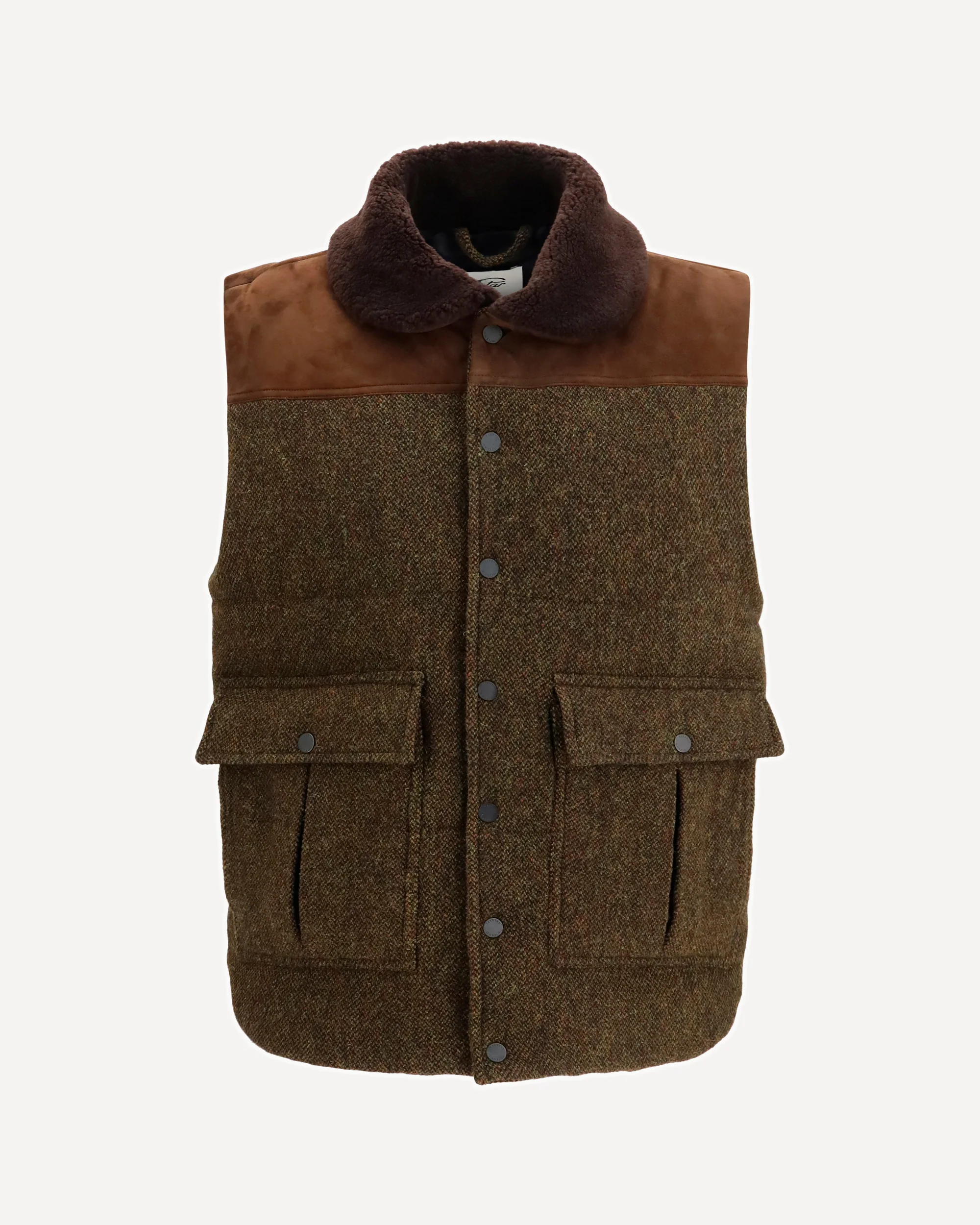Alan Down Vest - GREEN | Cheap Luxury Handbags Store,