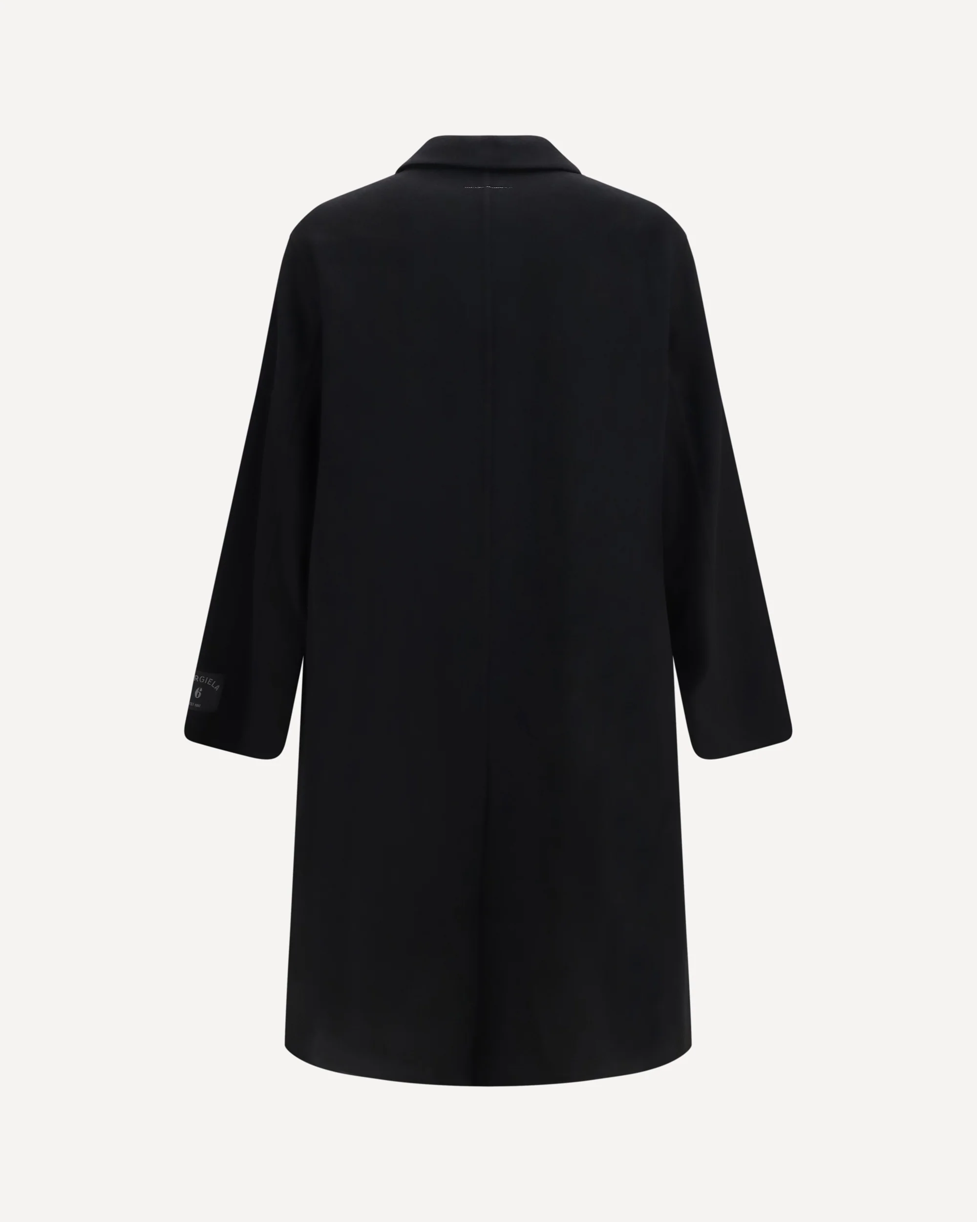 Double-face wool Coat - BLACK | Cheap Luxury Handbags Store,