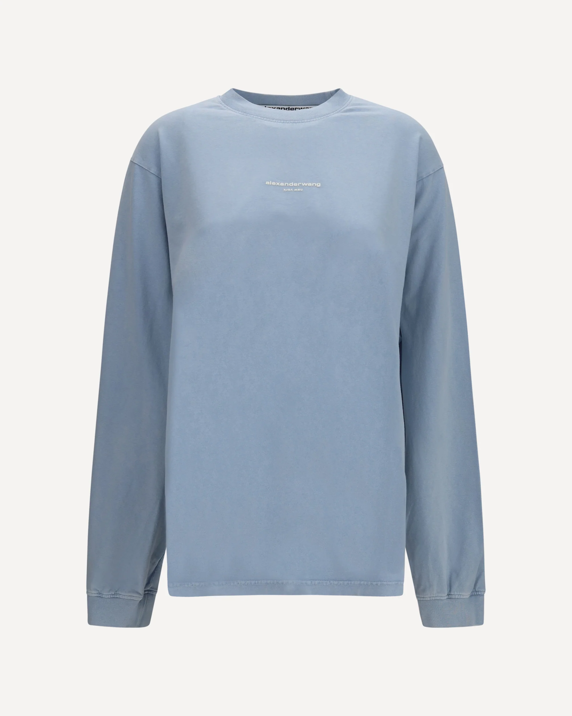 Long-sleeve logo T-shirt - LIGHT BLUE | Cheap Luxury Handbags Store,