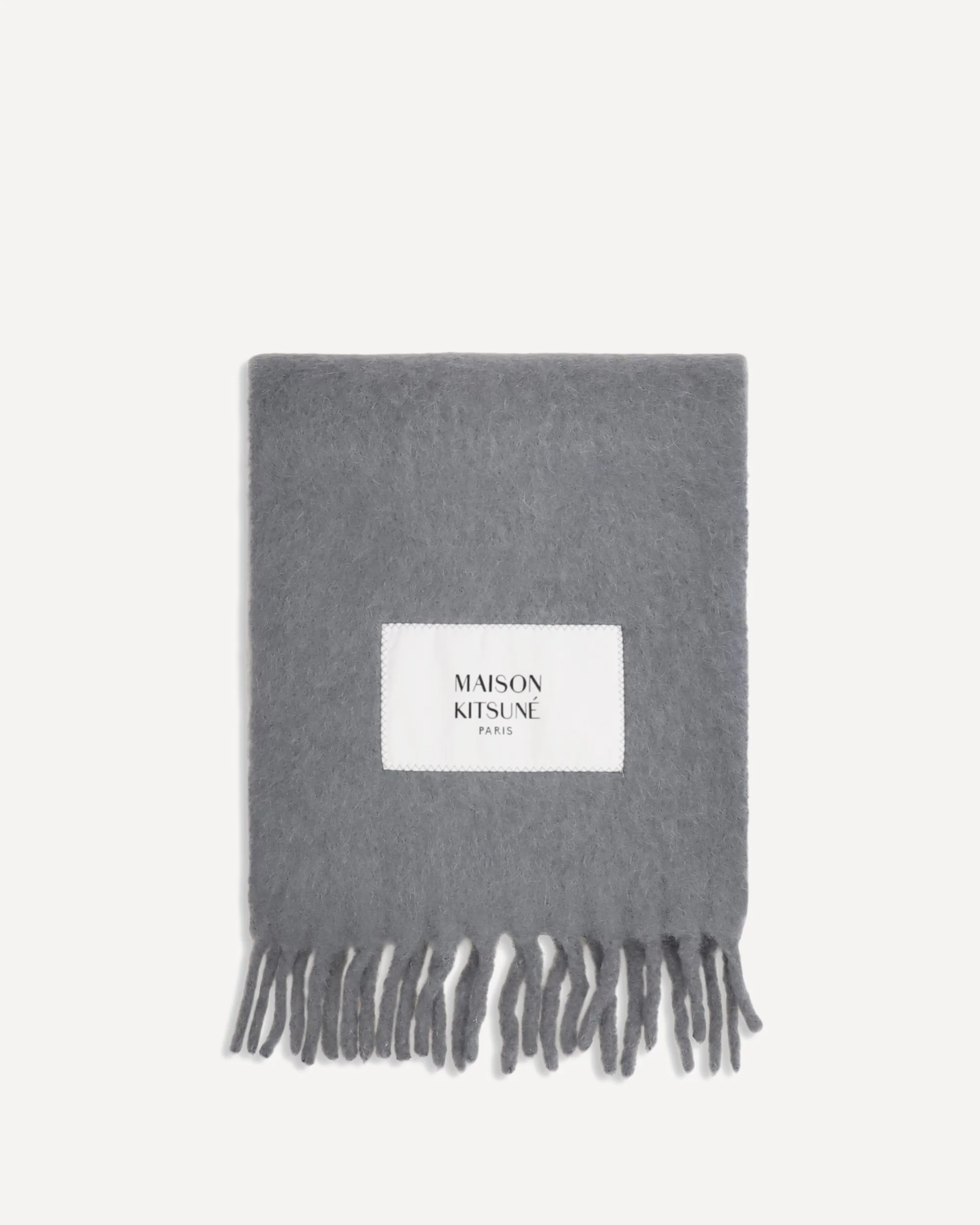 Gradient-efect alpaca Scarf - GREY | Cheap Luxury Handbags Store,
