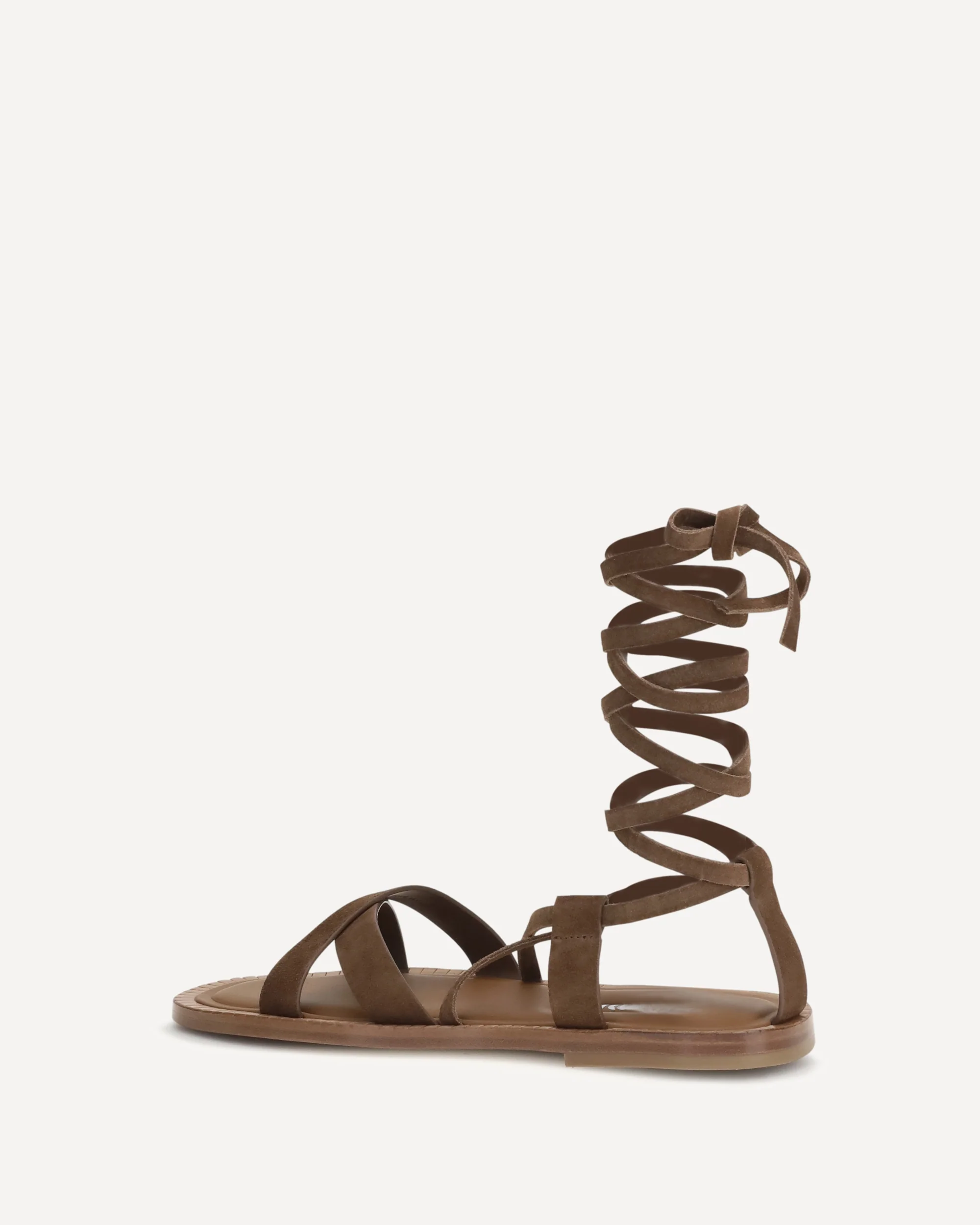 Gladiator leather Sandals - BROWN | Cheap Luxury Handbags Store,