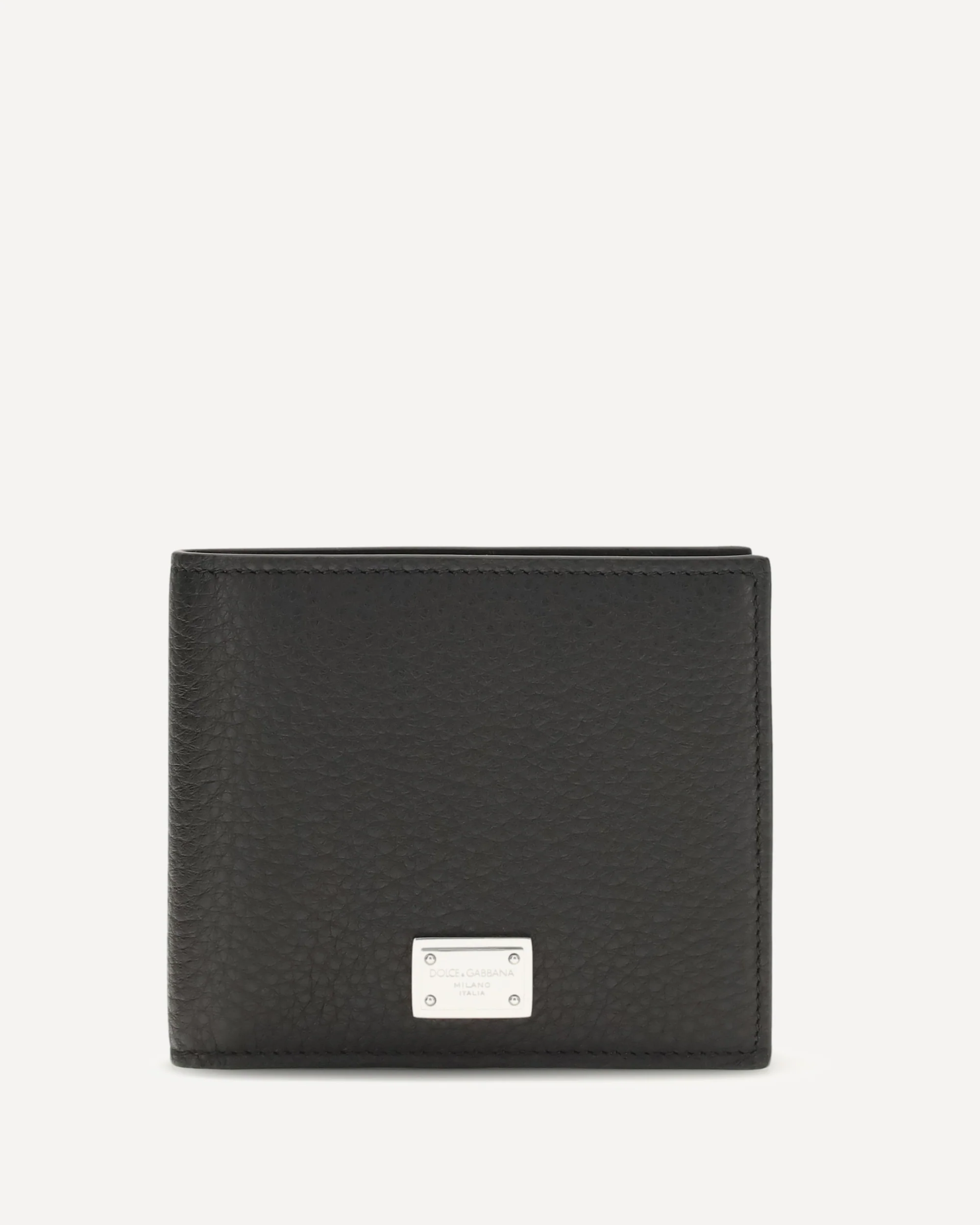 Bifold calf-leather Wallet - BLACK | Cheap Luxury Handbags Store,