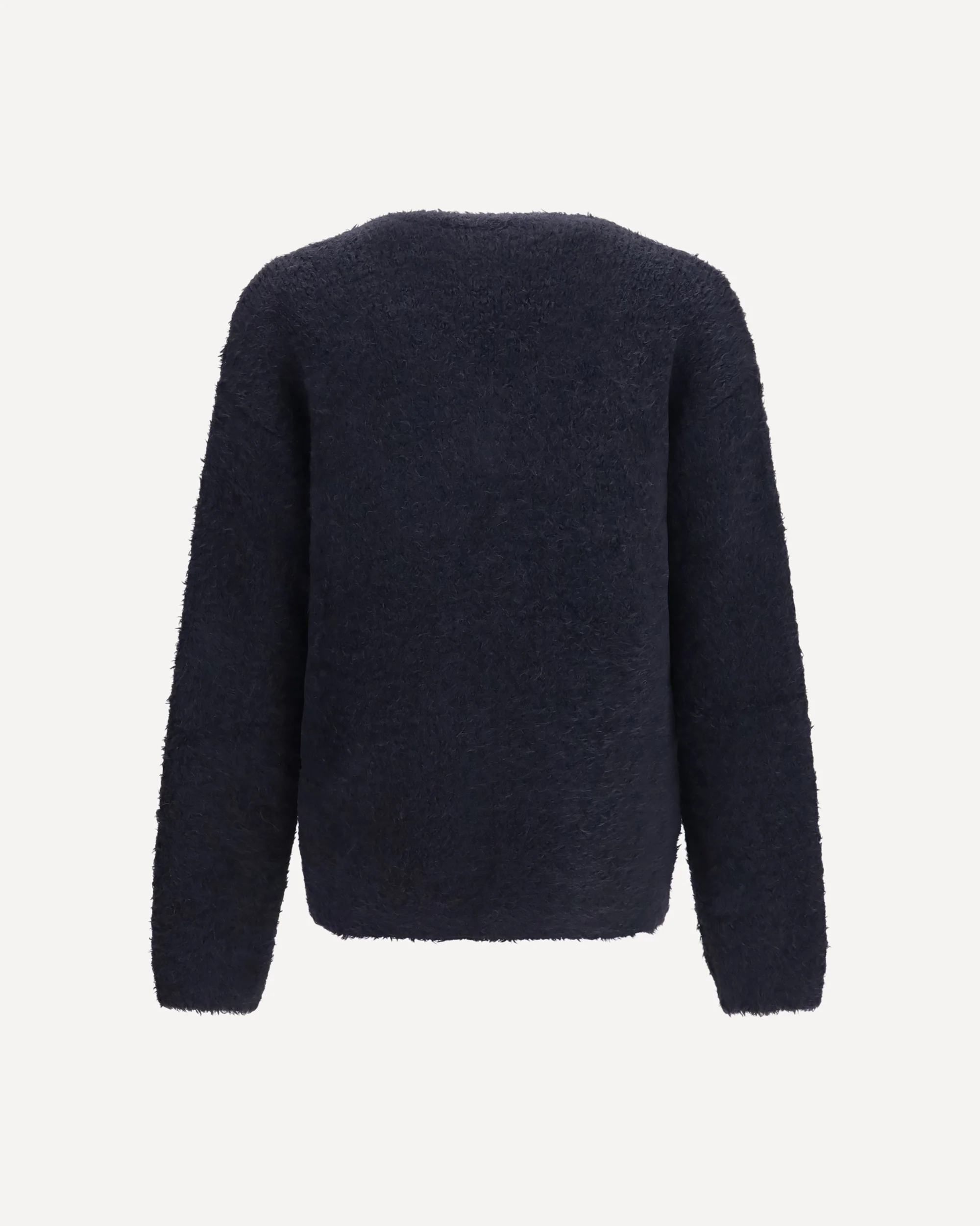 Alpaca blend Pullover - BLUE | Cheap Luxury Handbags Store,