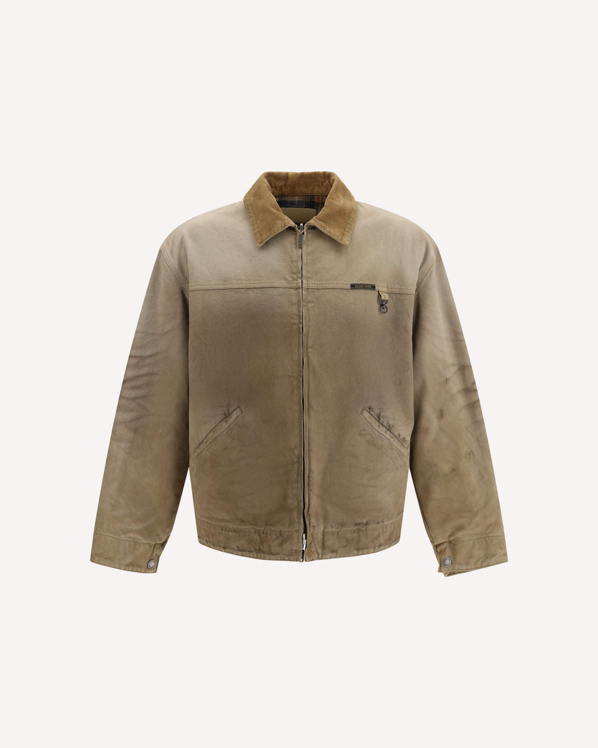 Reversible Workwear Jacket - BEIGE | Cheap Luxury Handbags Store,