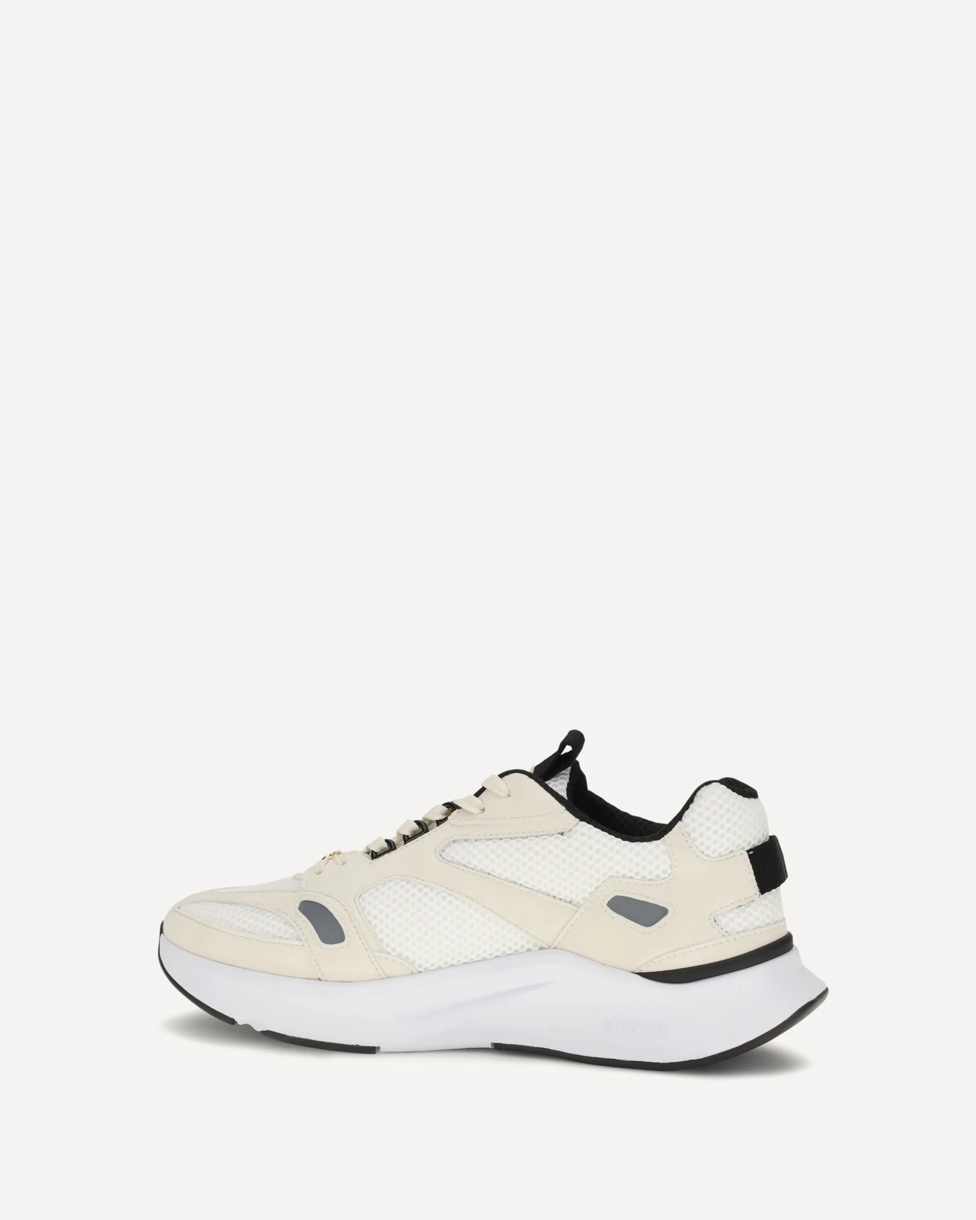 Demivee mesh and suede Sneakers - WHITE | Cheap Luxury Handbags Store,
