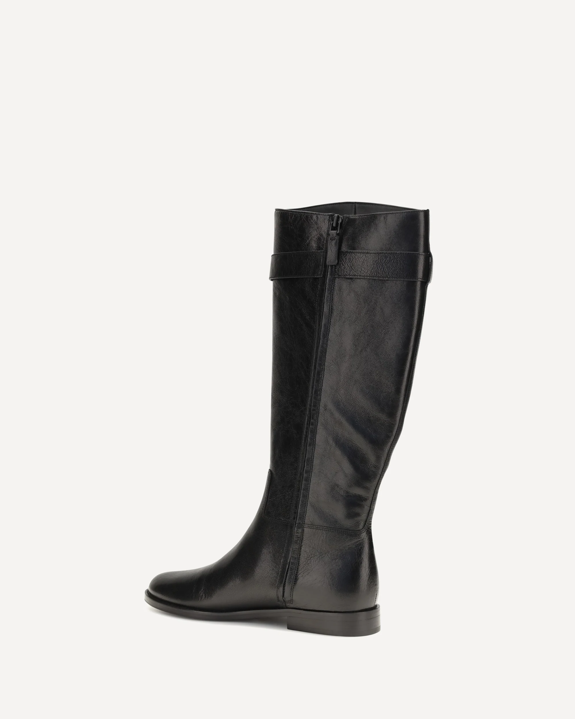 T Lock Riding Boots - BLACK | Cheap Luxury Handbags Store,