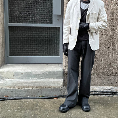 Y
s for Men by Yohji Yamamoto Open Zip Blazer