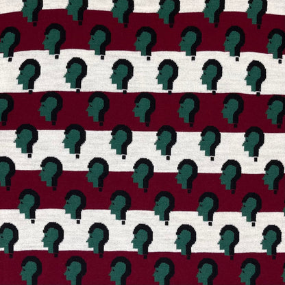 Raf Simons Jacquard Head Turtleneck Sweater - AW13